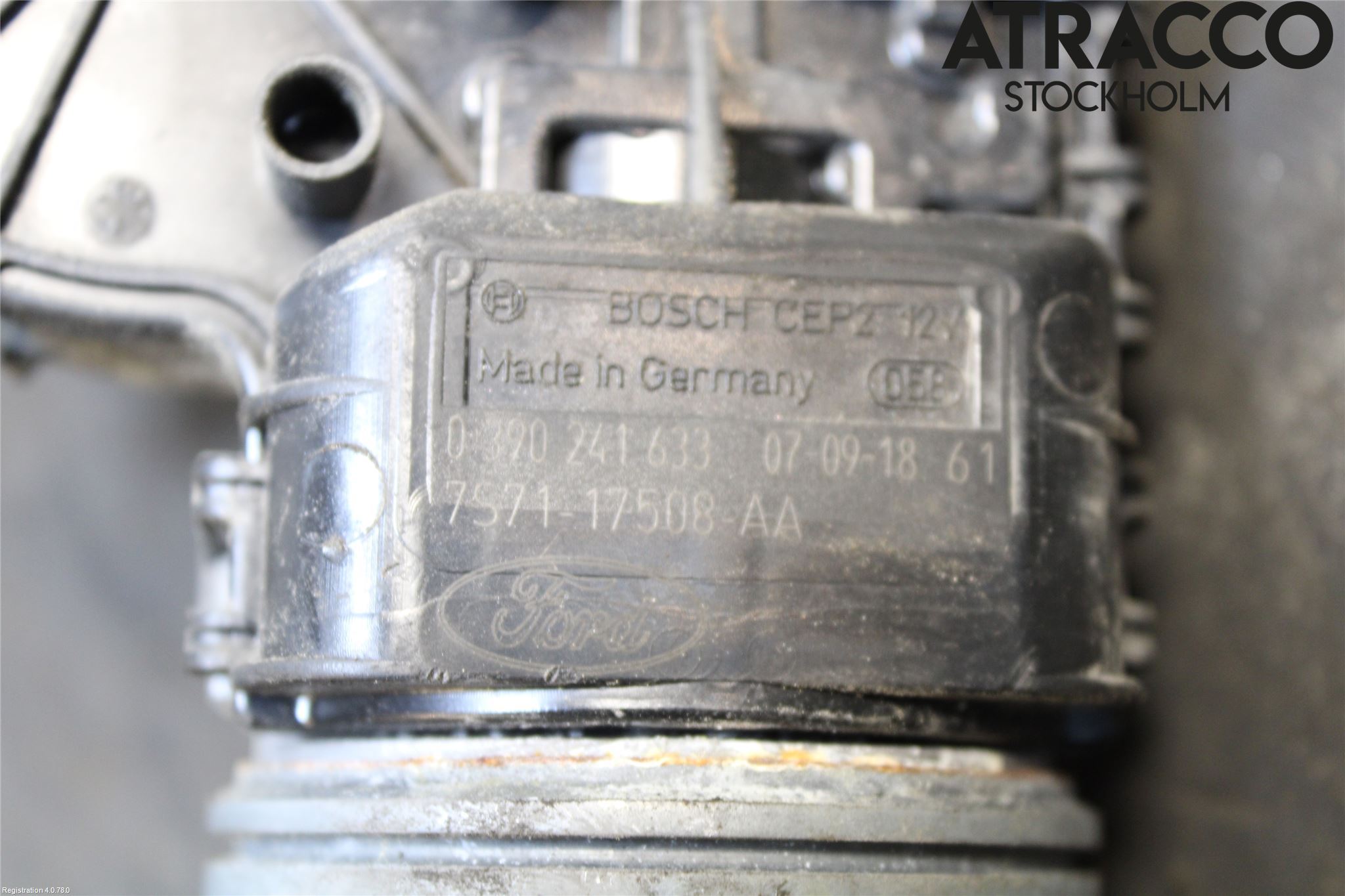 Ford MONDEO 07-15 Viskermotor Frontrute