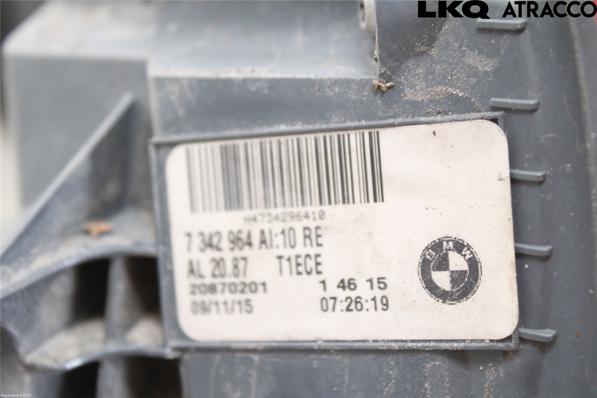 BMW 7 G11/G12 15-22 Baklykt Høyre