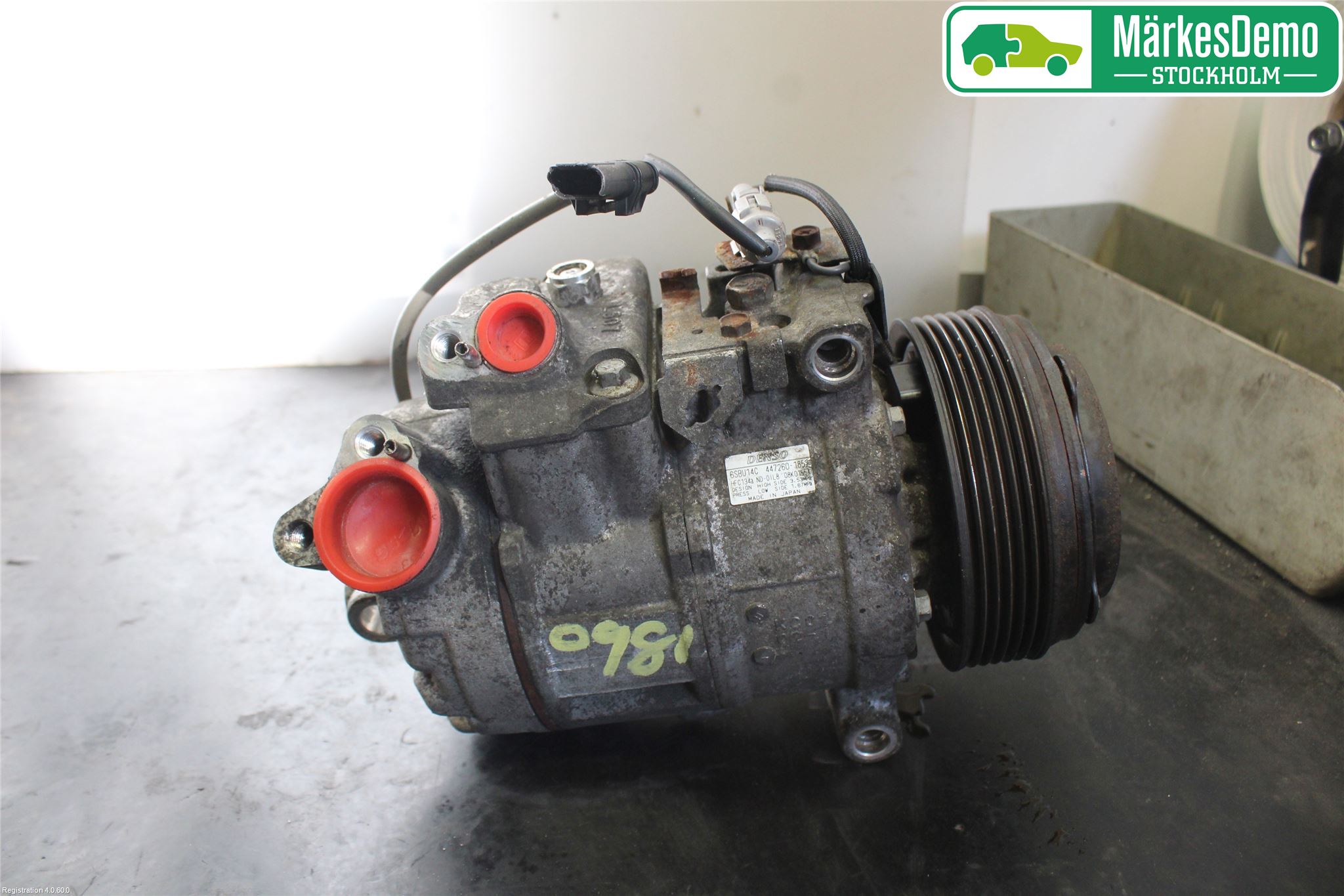 BMW 3 E90/91 SED/TOU 05-12 Varme Ac Kompressor