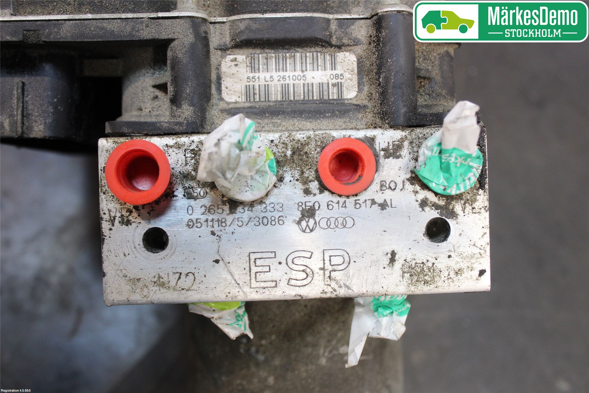 Audi A4/S4 05-07 Abs Hydraulikkaggregat