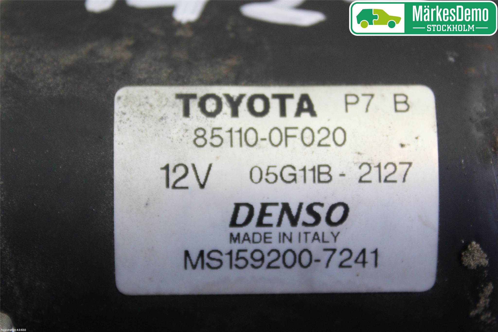 Toyota COROLLA VERSO 04-07 Viskermotor Frontrute