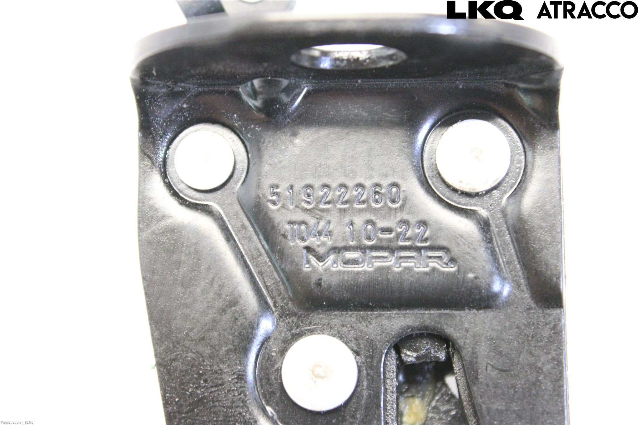 Fiat DOBLO CARGO Bakluke-Lokk Låsekasse