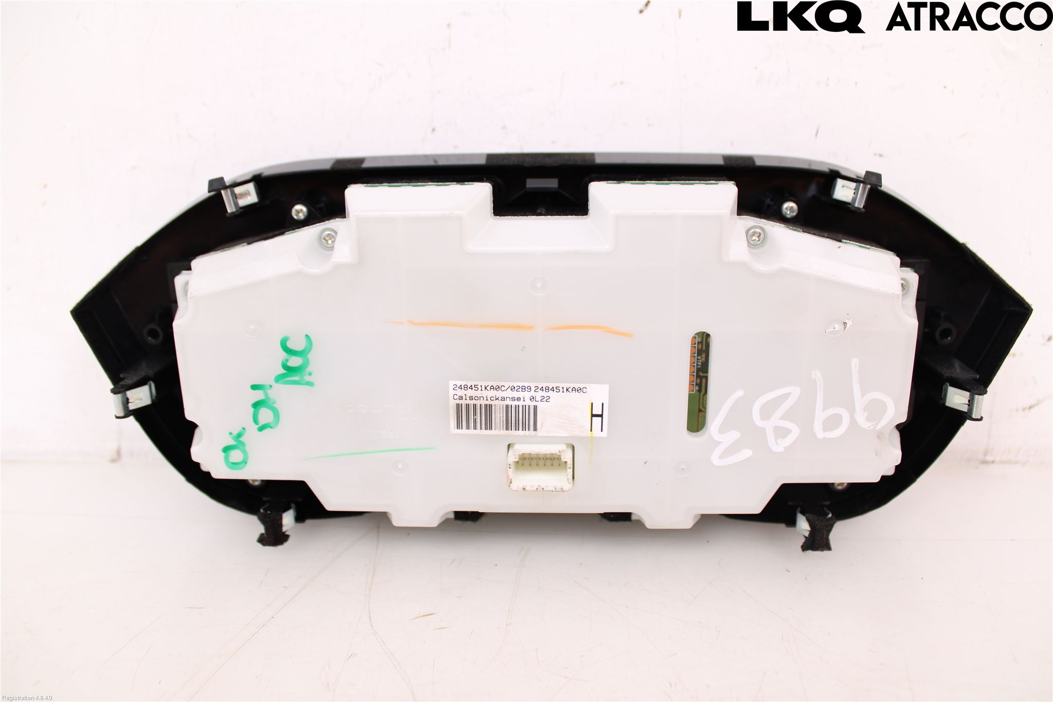 Nissan JUKE 10-14 Varme Ac Betjening-Display