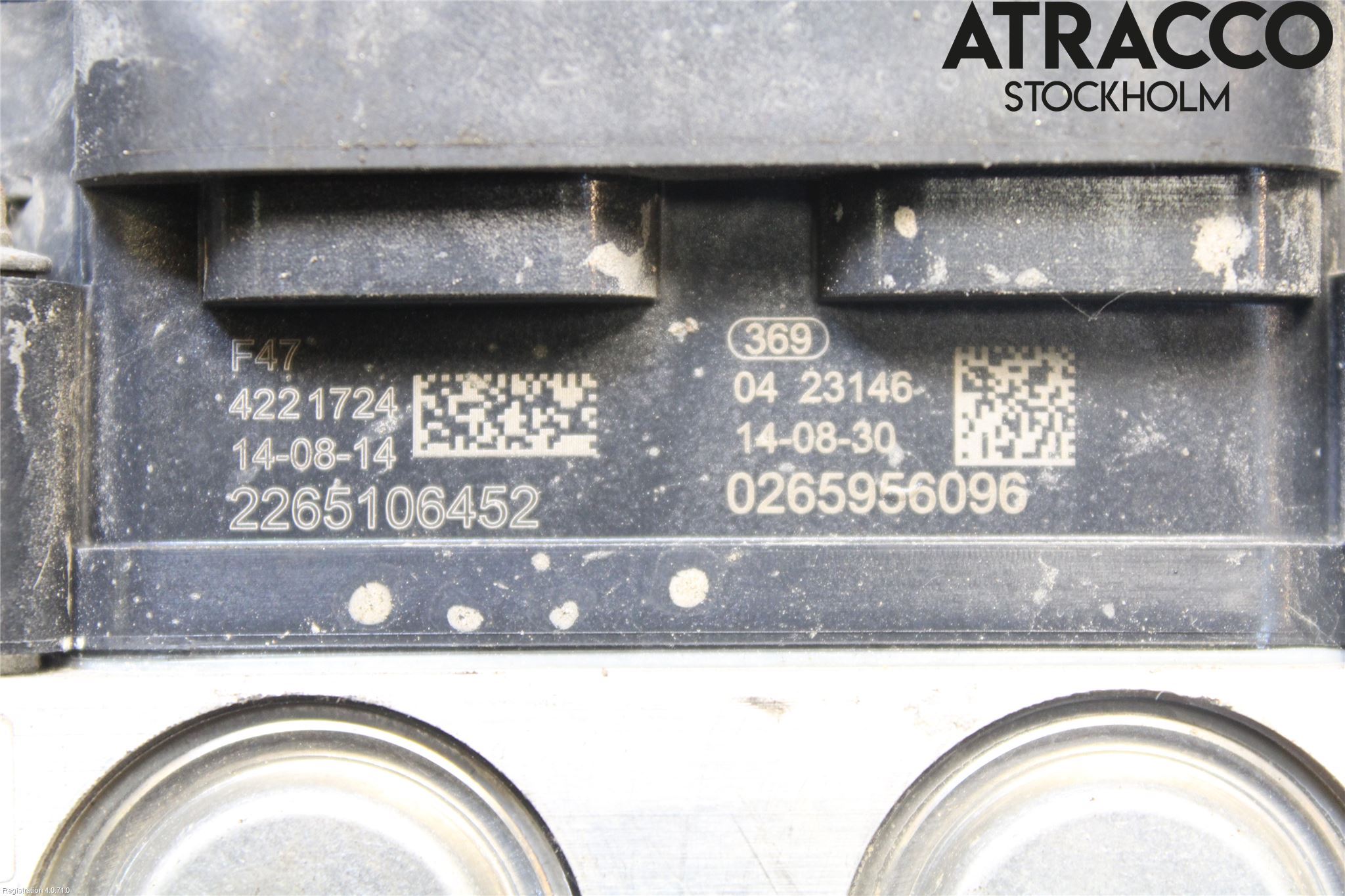 Nissan MICRA 11-16 Abs Hydraulikkaggregat