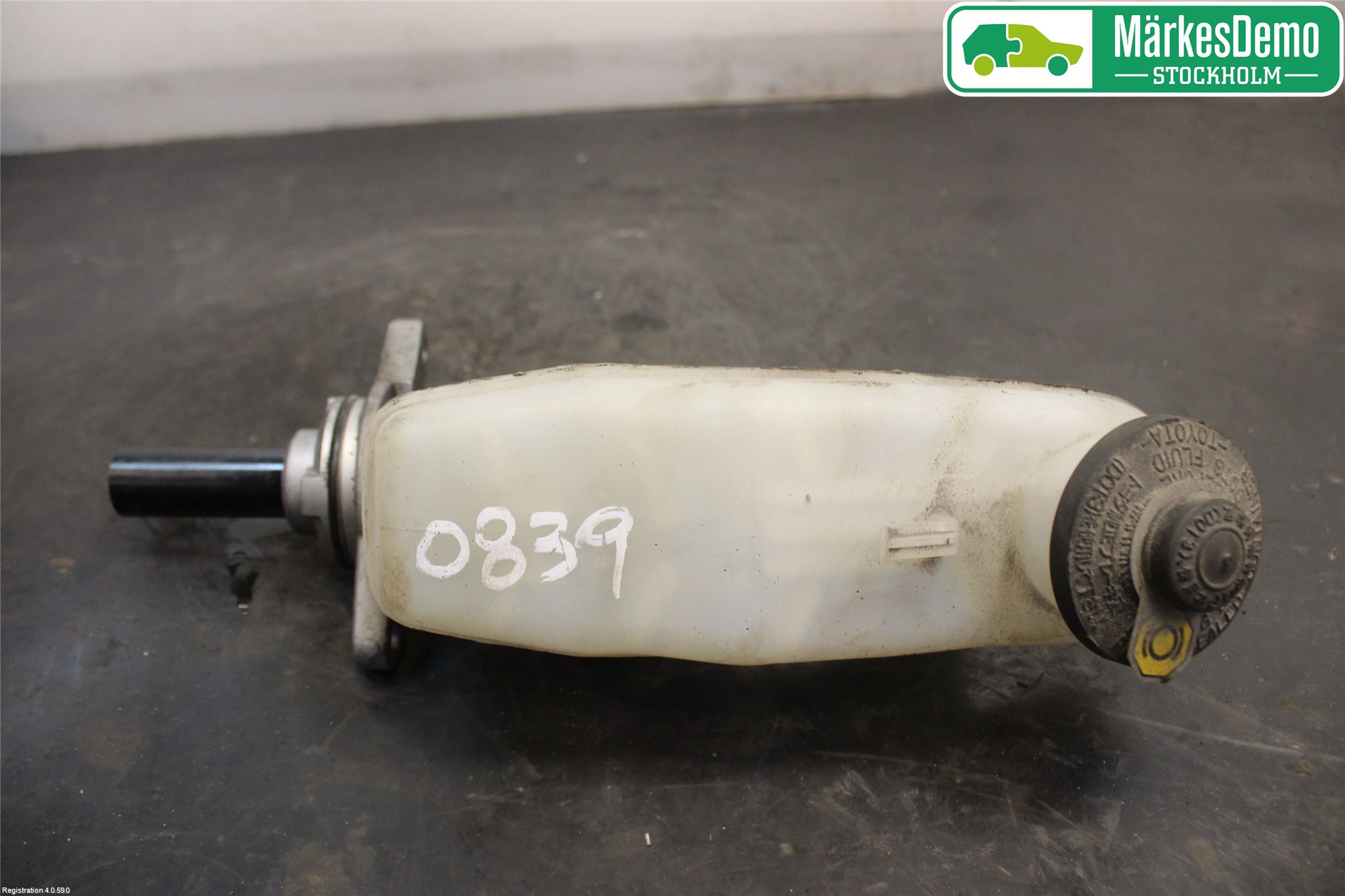 Toyota COROLLA 08-12 Brems Hovedsylinder