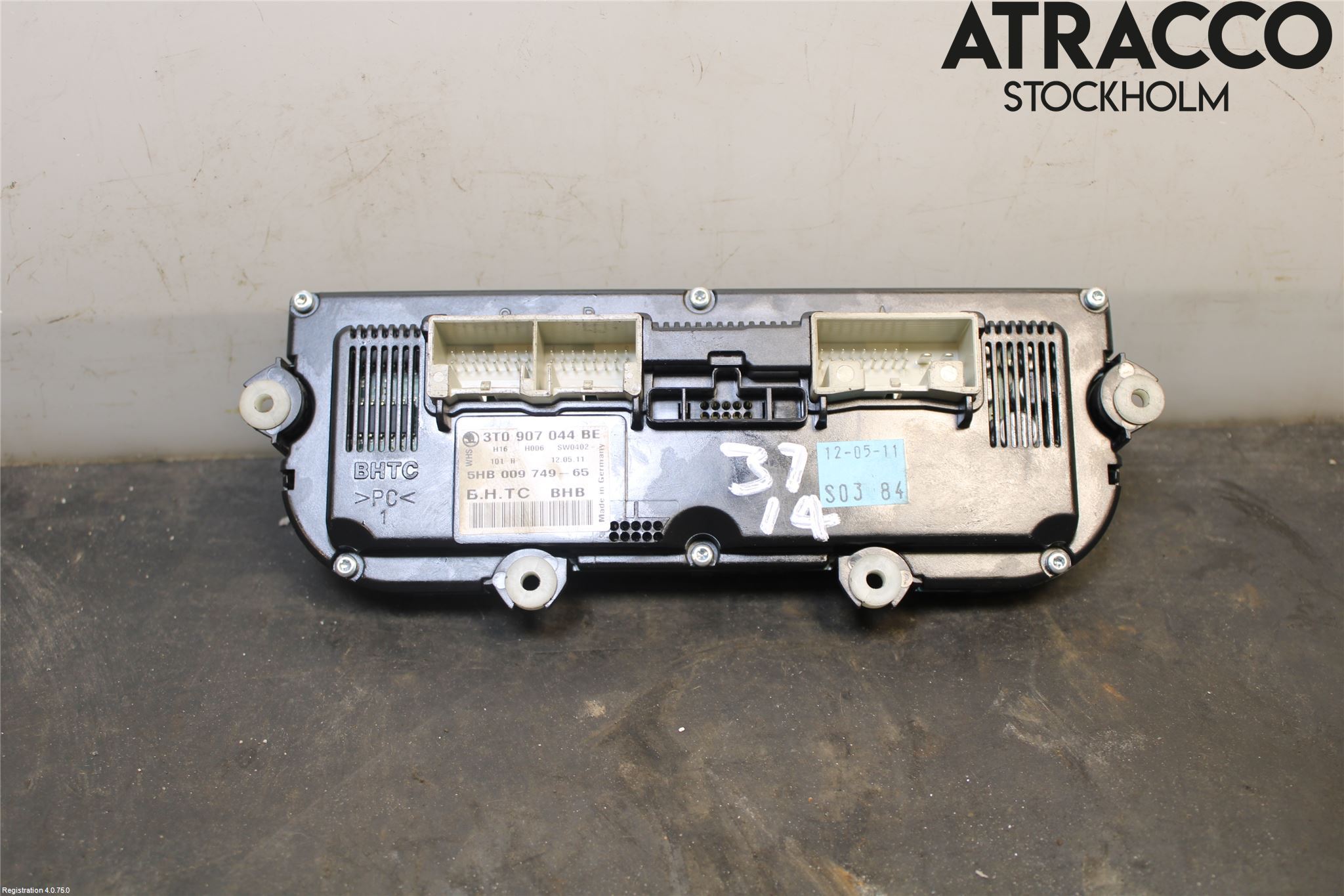 Skoda OCTAVIA (1Z) 05-13 Varme Ac Betjening-Display