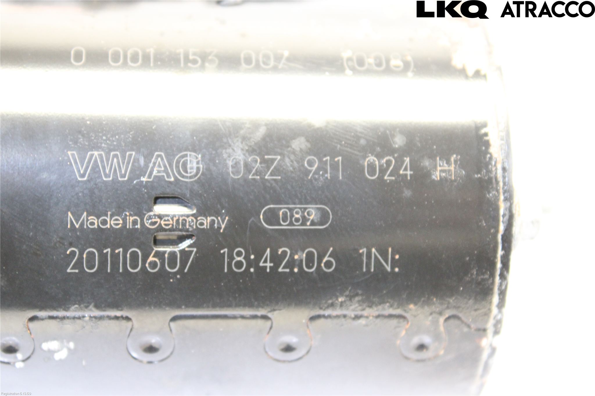 Volkswagen VW GOLF VI 09-13 Startmotor Diesel