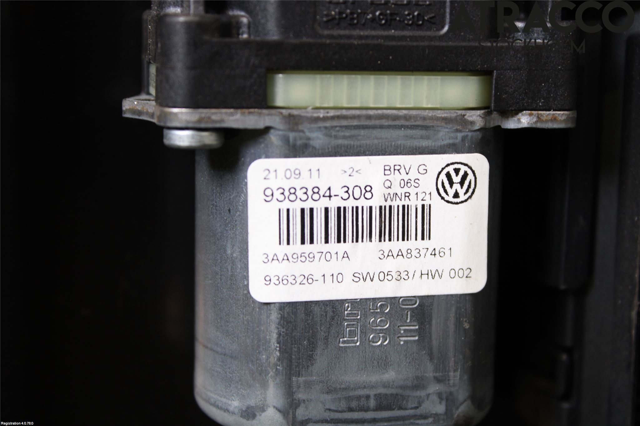 Volkswagen VW PASSAT 11-14 Vindusheis El Komp