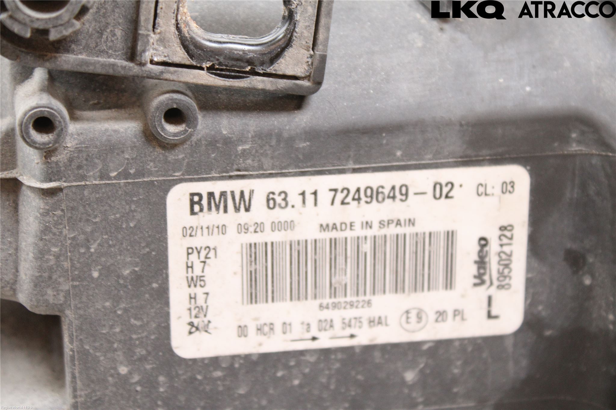 BMW 1 E87/81 5D/3D 03-11 Frontlykt Venstre