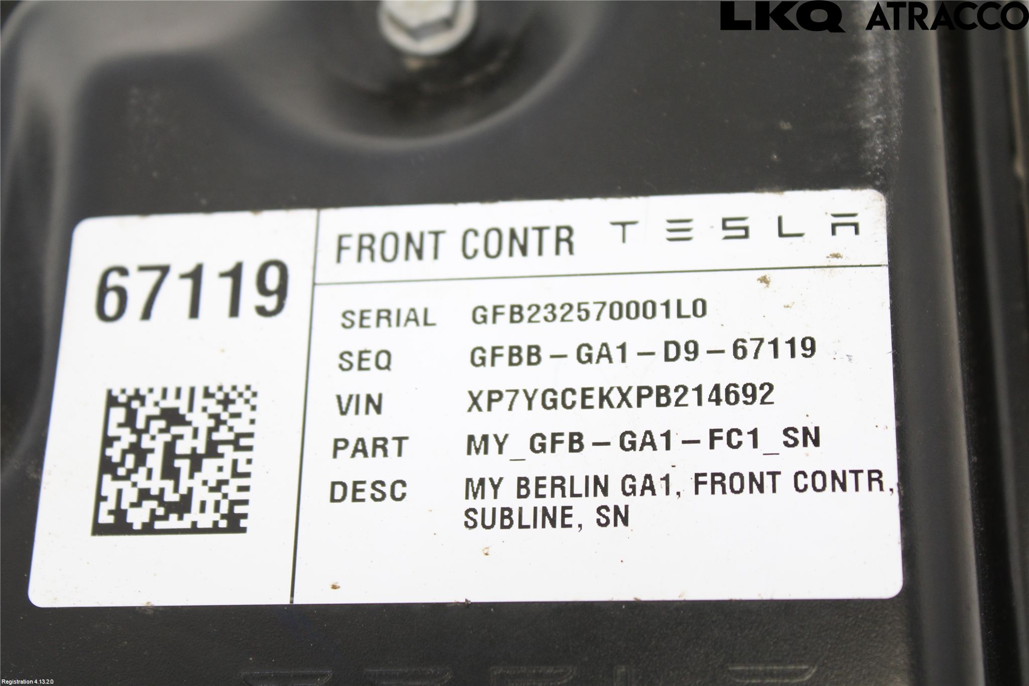 Tesla MODEL Y 21- Styreenhet Øvrig