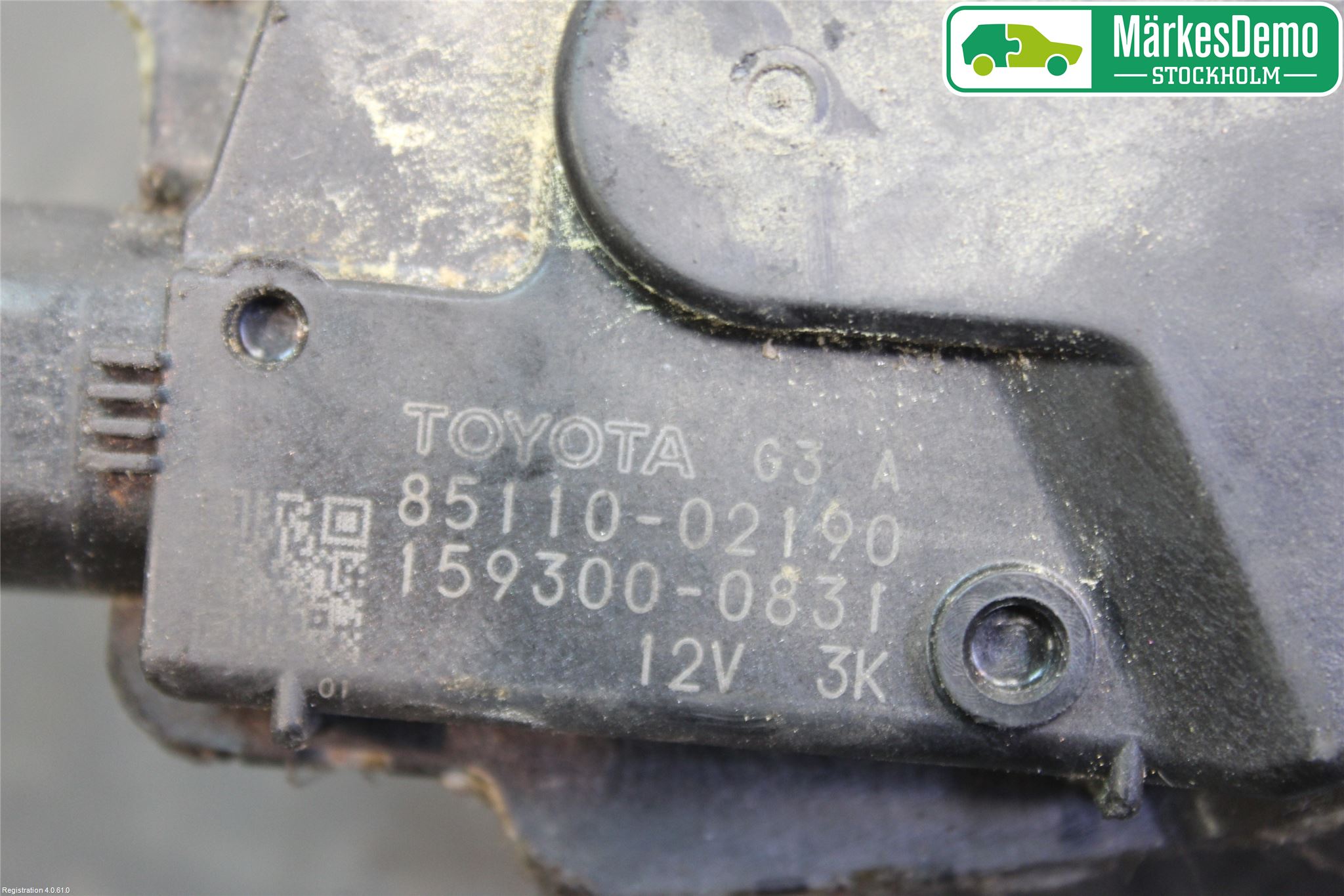 Toyota AURIS 07-09 Viskermotor Frontrute