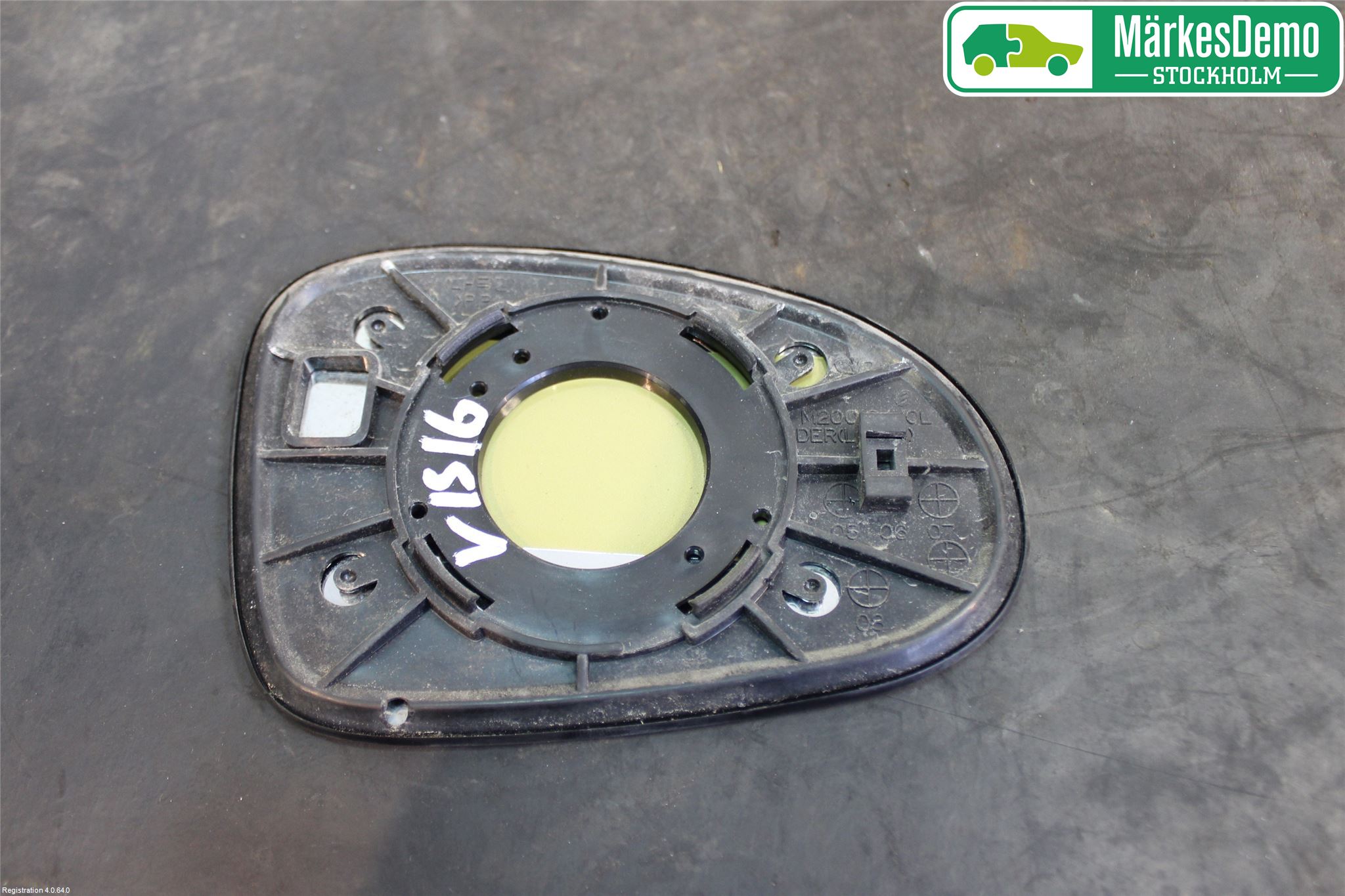 Chevrolet MATIZ Speil Glass V