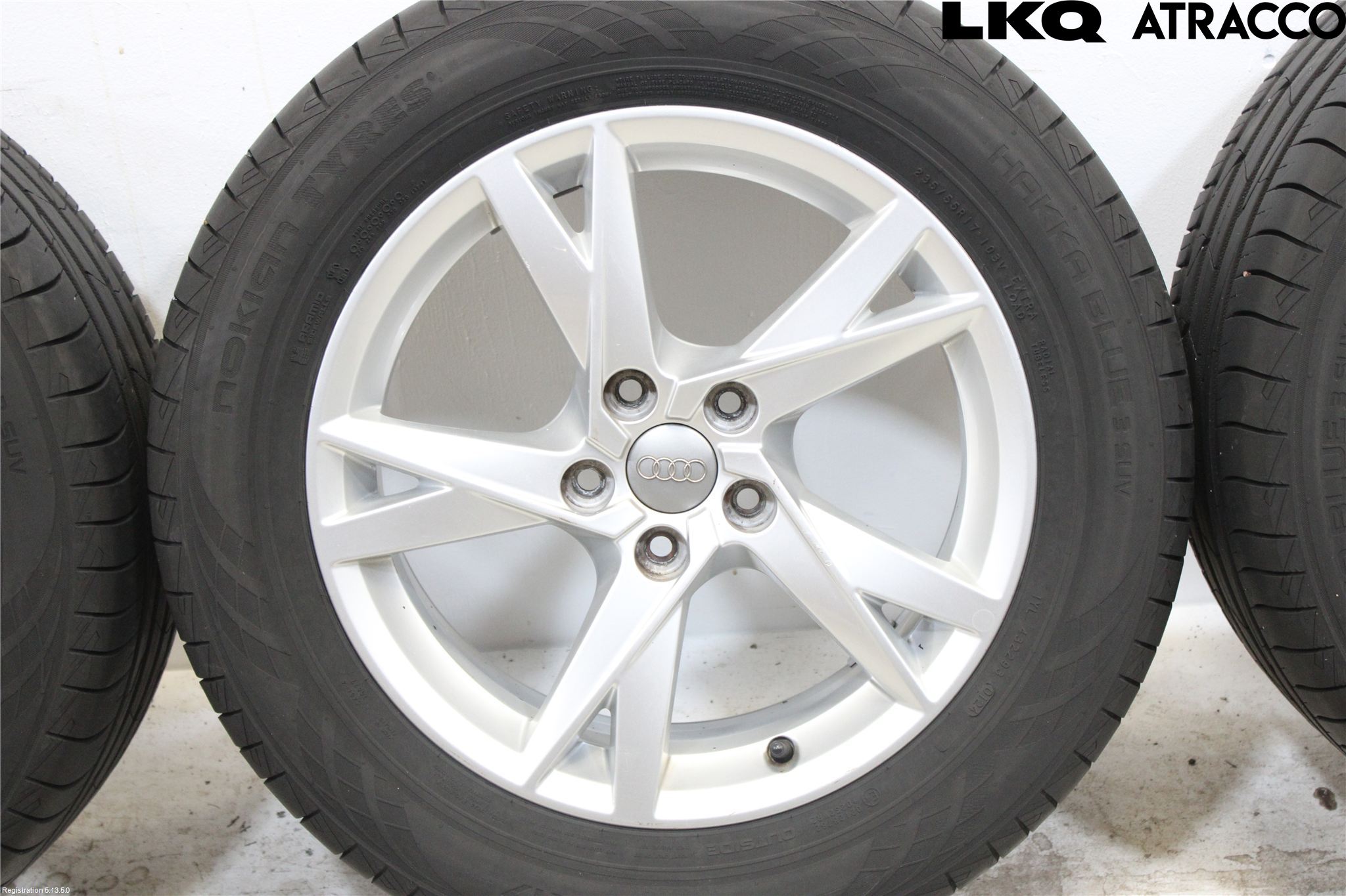 Audi Q3 8U 12-18 Felg Aluminium Sett 4Stk