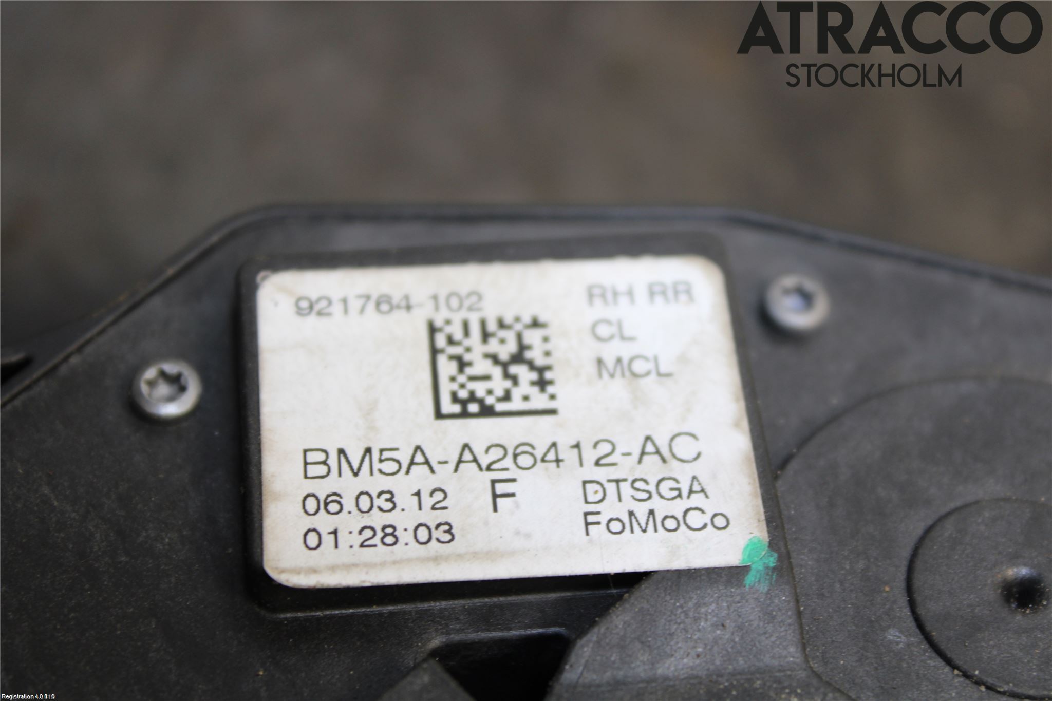 Ford FOCUS 11-14 Dørlås - Låsekasse