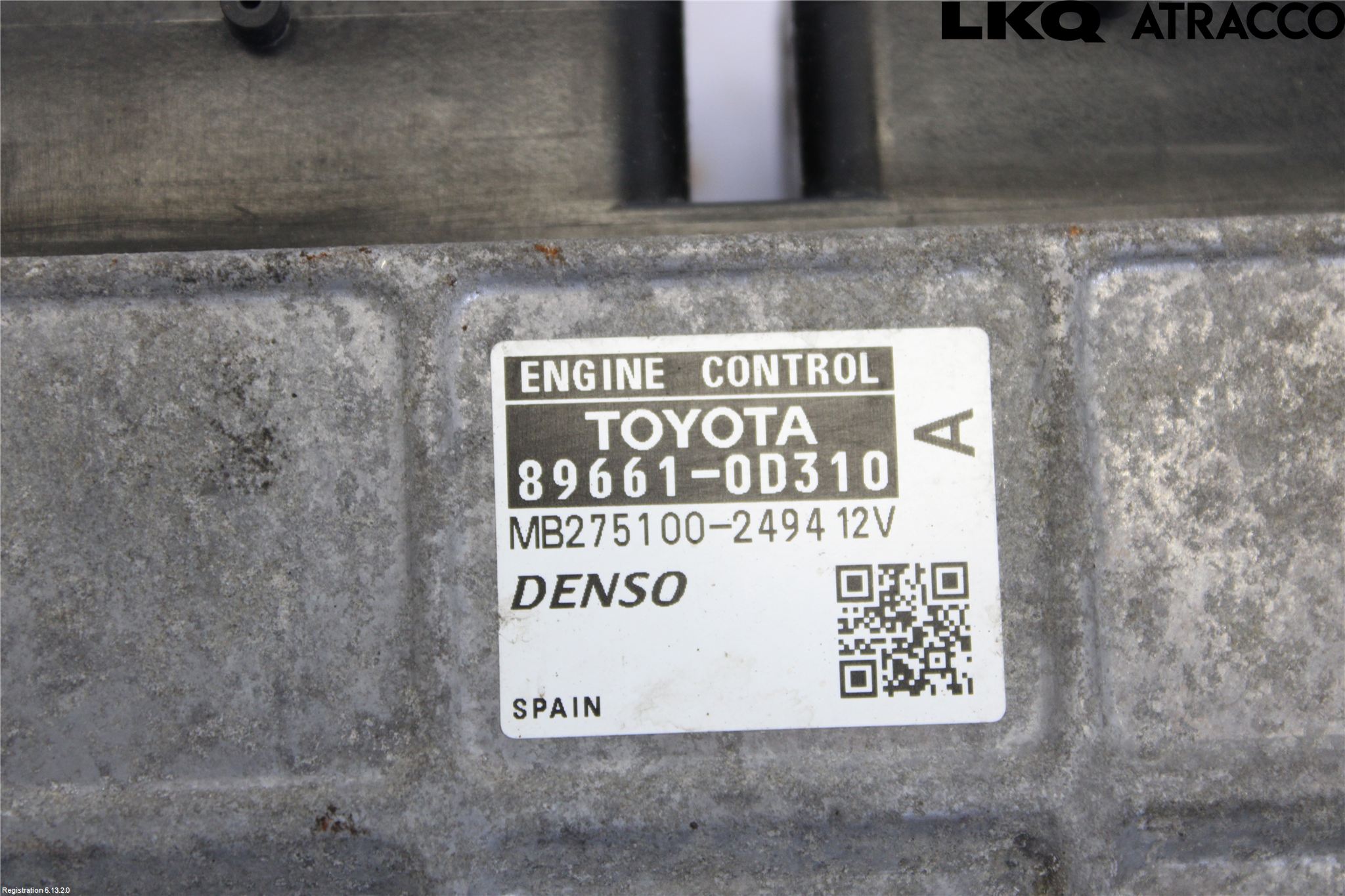 Toyota YARIS XP90 06-11 Styreenhet Innsprøytning