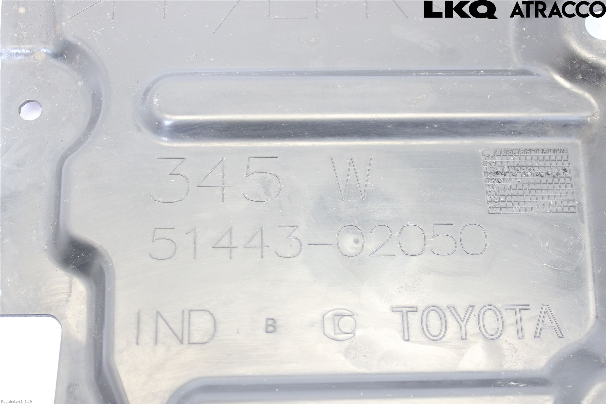 Toyota AVENSIS 09-15 Bunnplate U Motor-Gear-Dørk