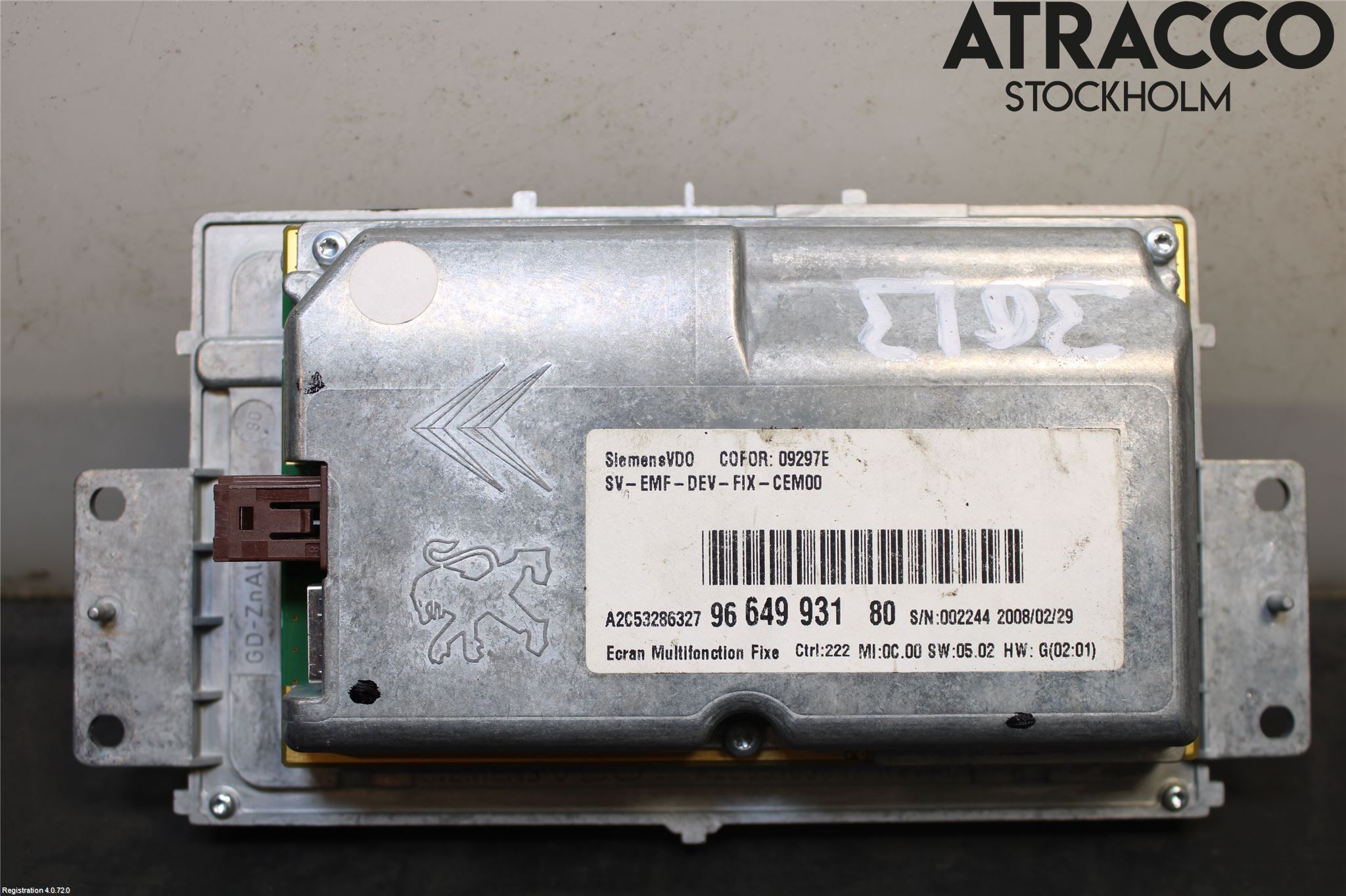 Citroen C4 I   05-10 Stereo Radio Med Cd