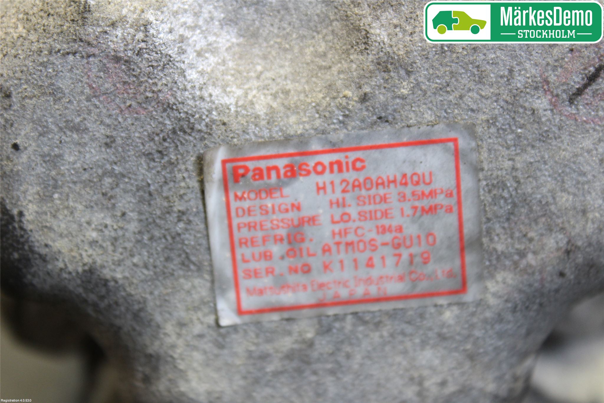 Mazda 626 98-02 Varme Ac Kompressor