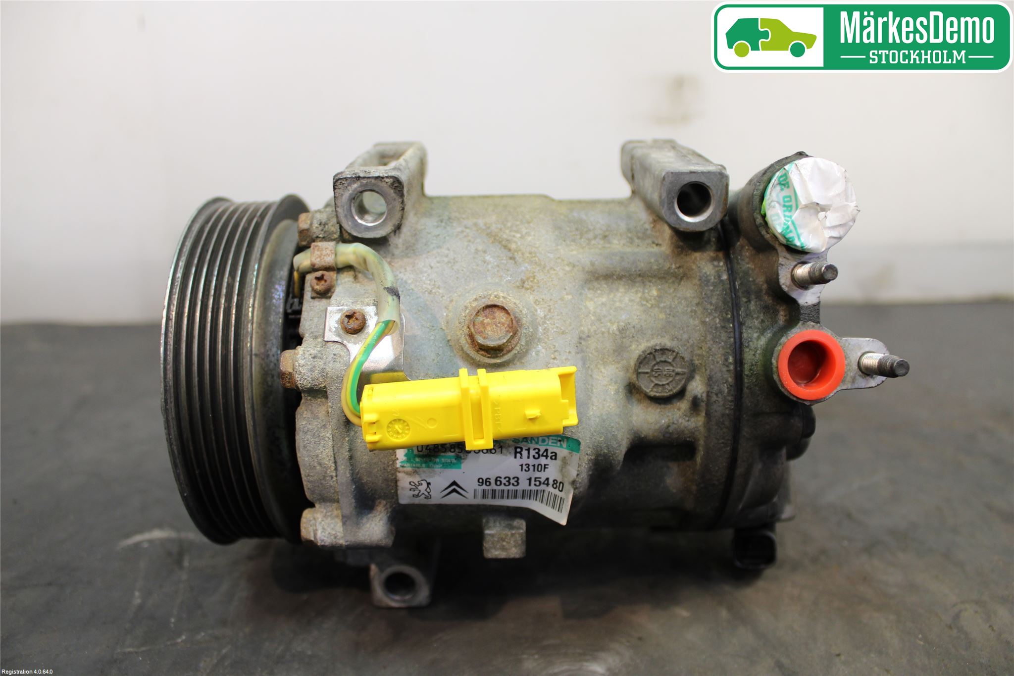 Peugeot 407 Varme Ac Kompressor