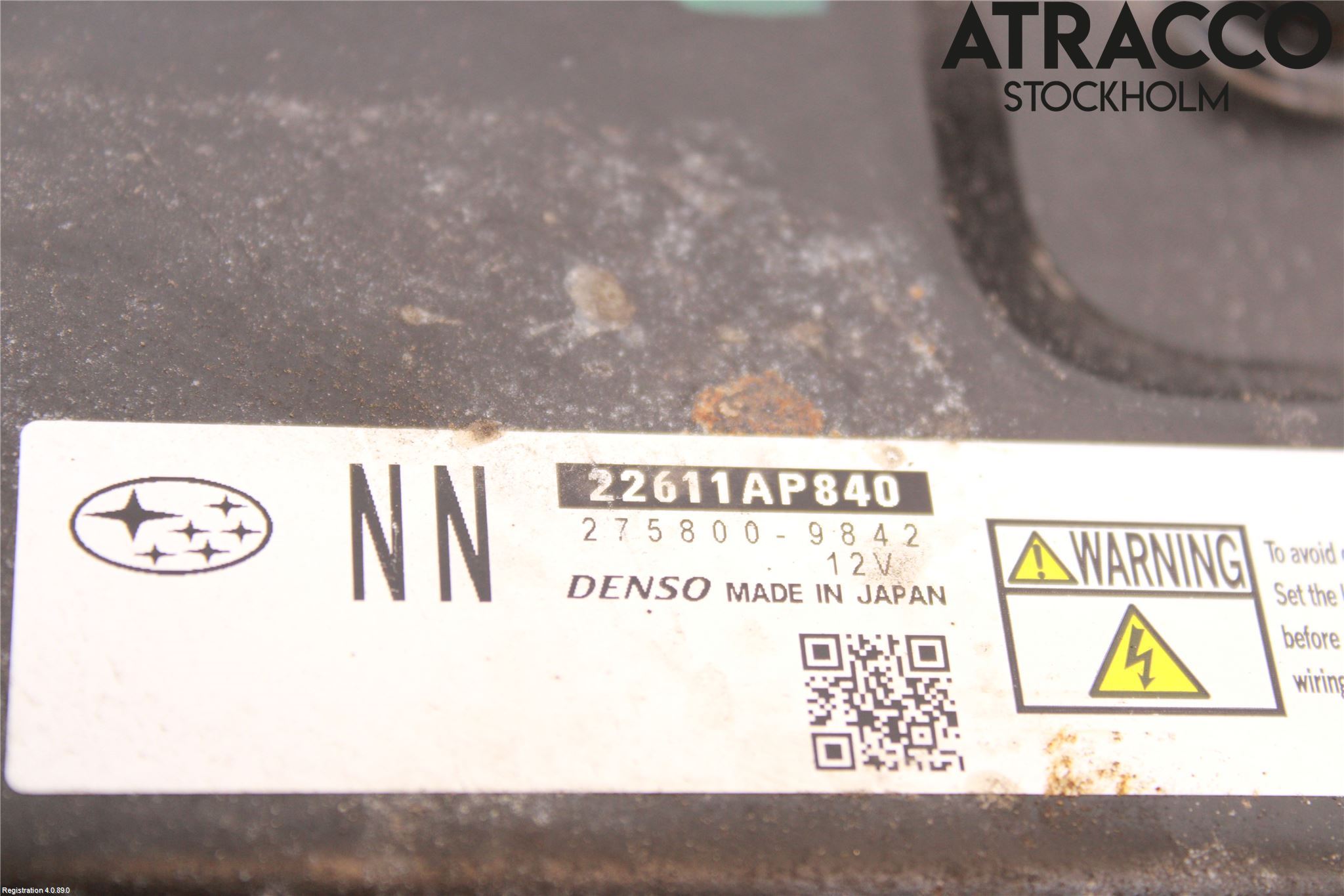 Subaru LEGACY 10-14 Styreenhet Dieselpumpe