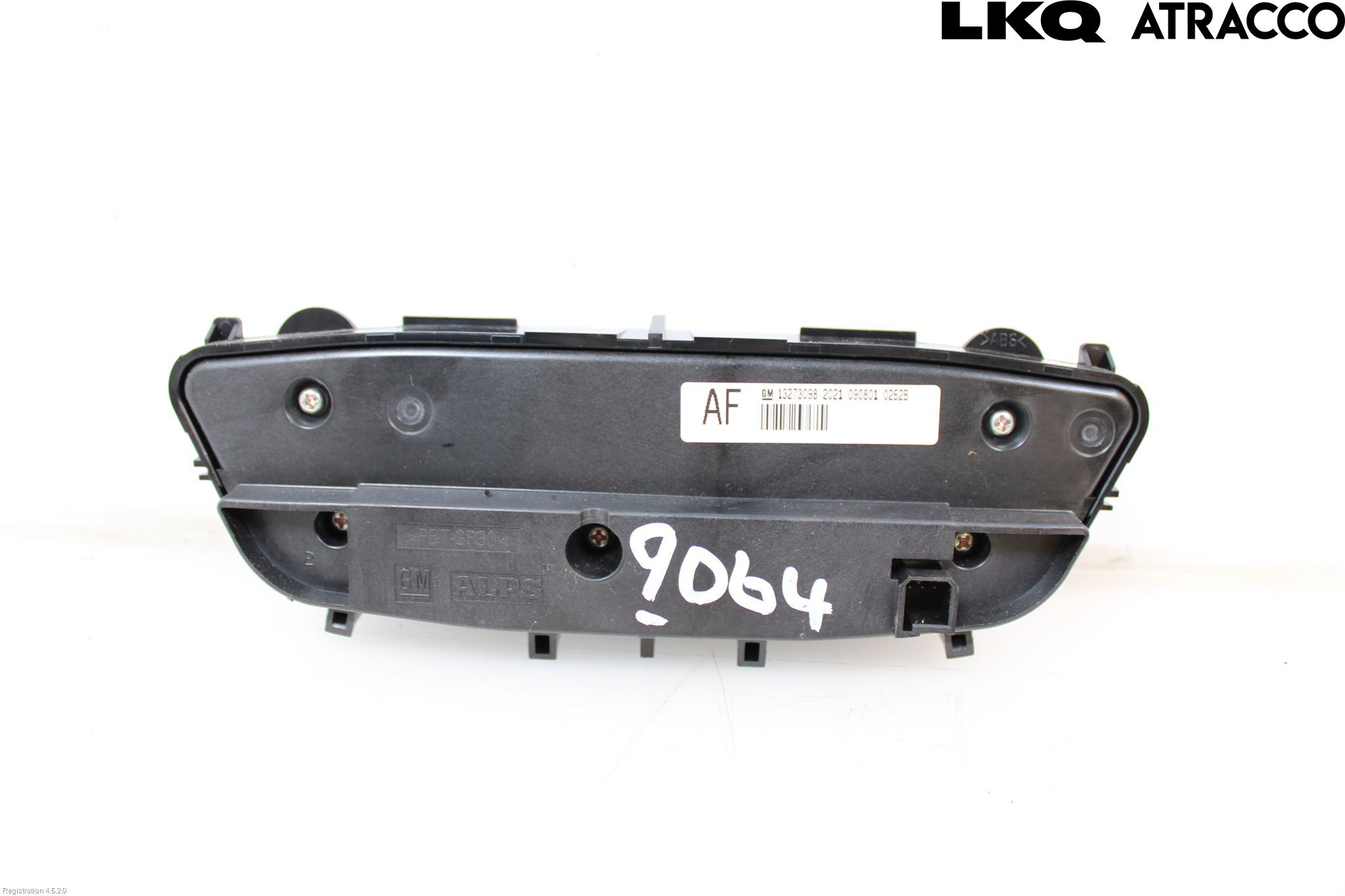 Opel INSIGNIA 09-16 Varme Ac Betjening-Display