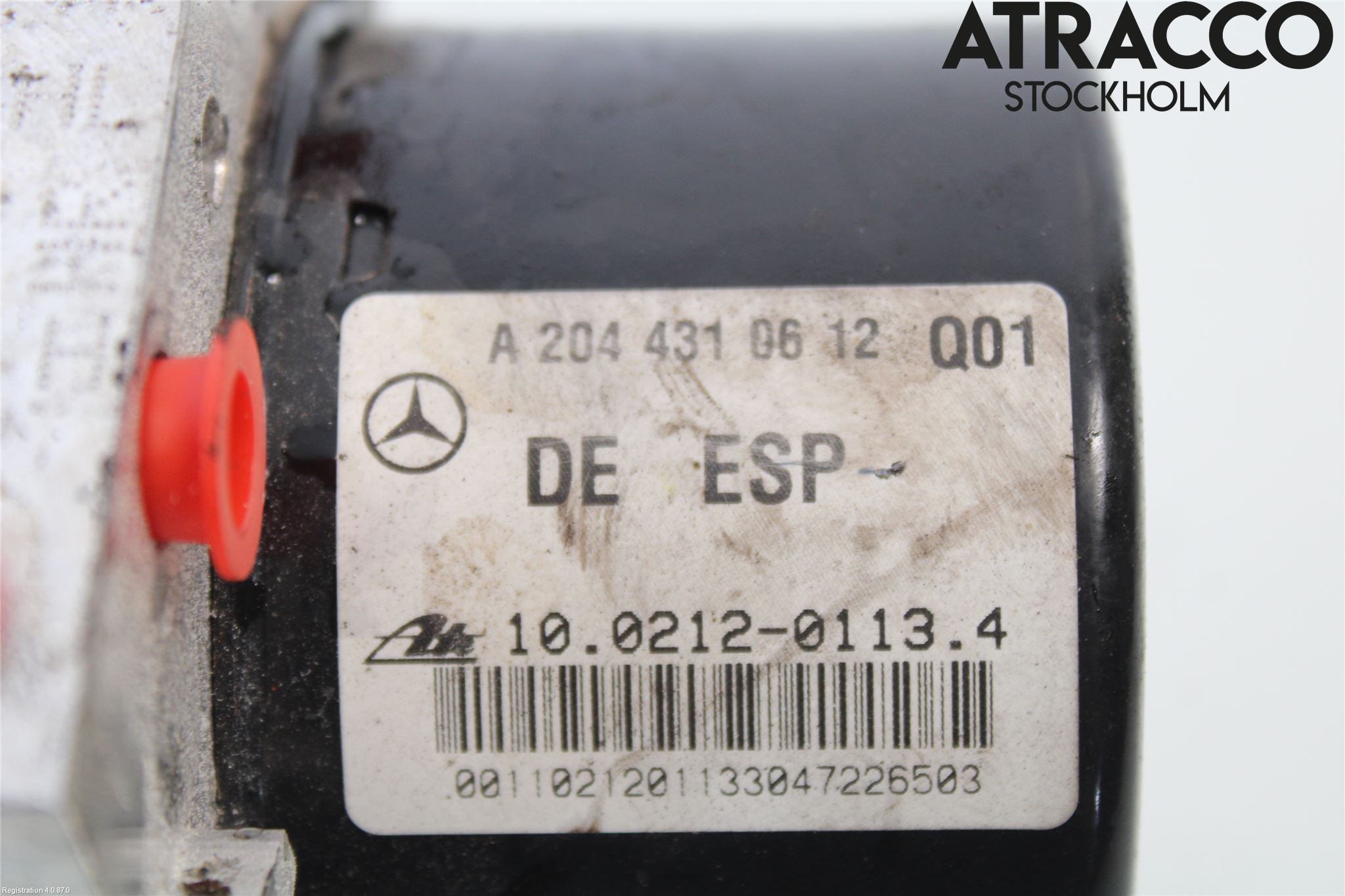 Mercedes-Benz MB C-KLASS (W204) 07-15 Abs Hydraulikkaggregat