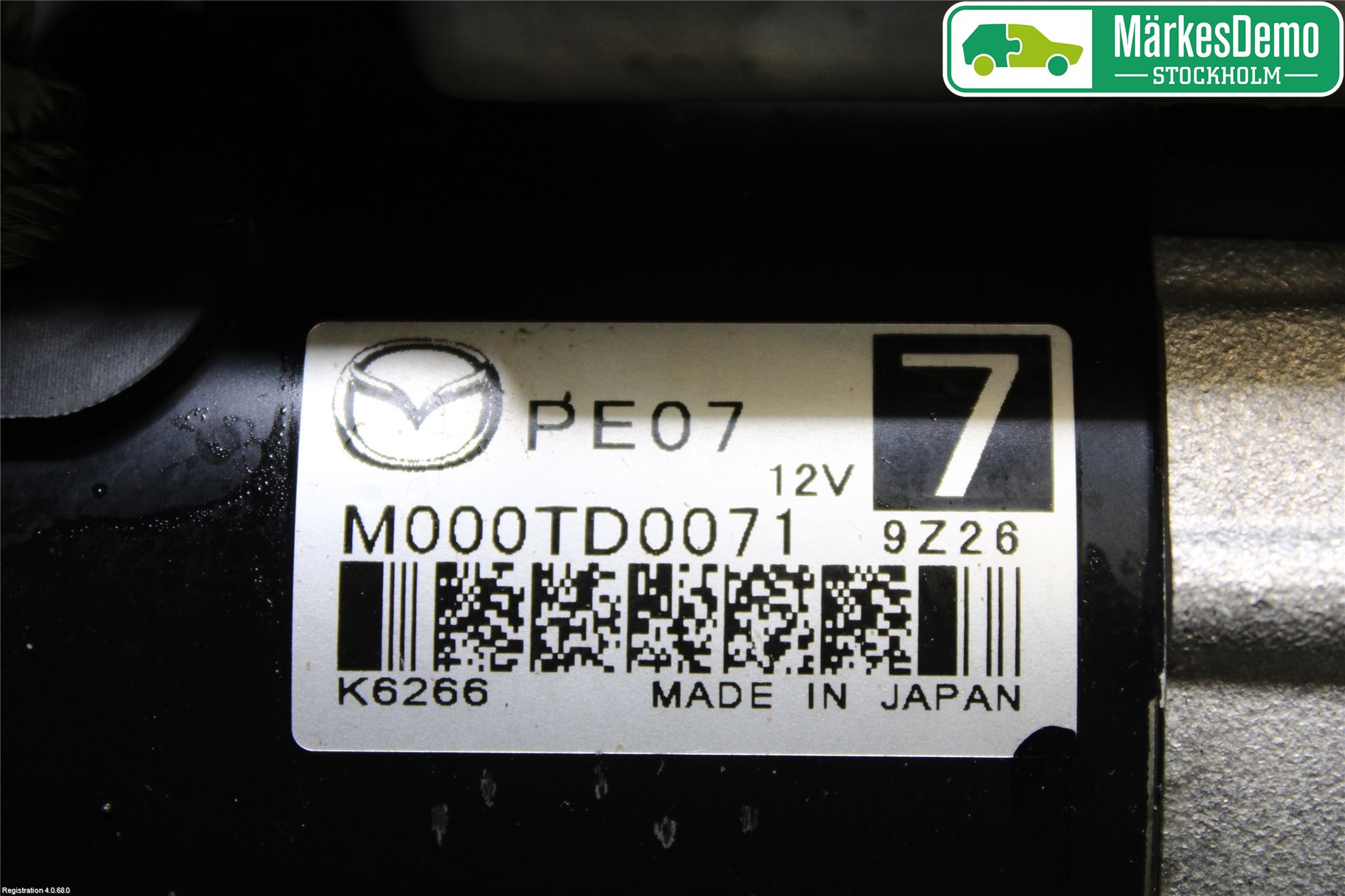 Mazda CX-30 20- Startmotor
