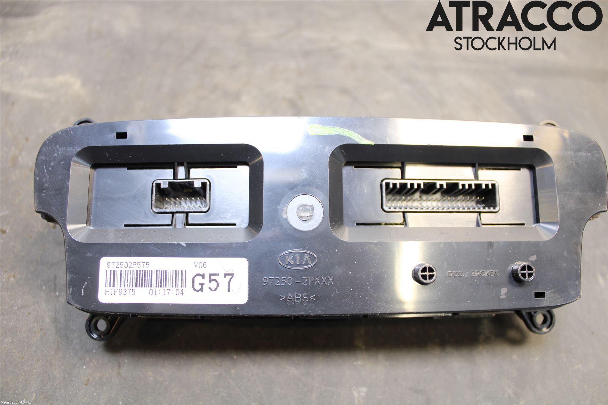 Kia SORENTO 10-14 Varme Ac Betjening-Display