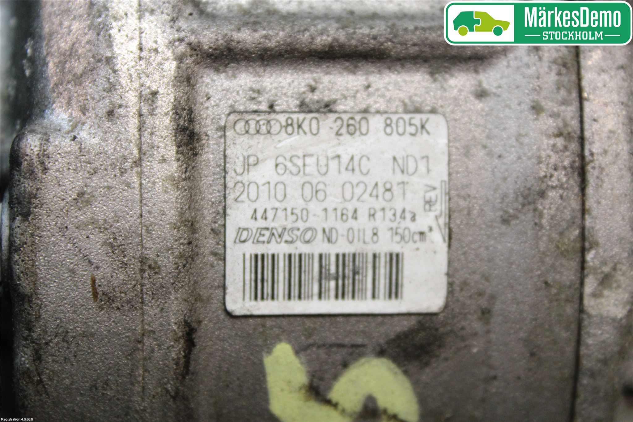 Audi A5 07-16 Varme Ac Kompressor