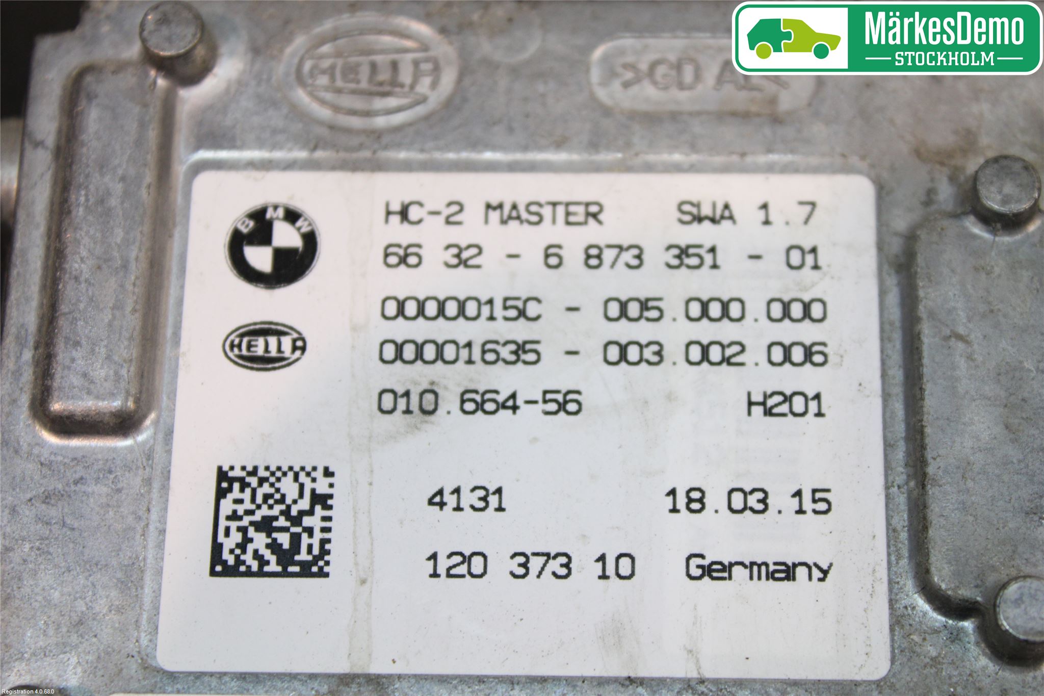 BMW X5 F15 13-18 Sensor Kollisjonsbeskyttelse