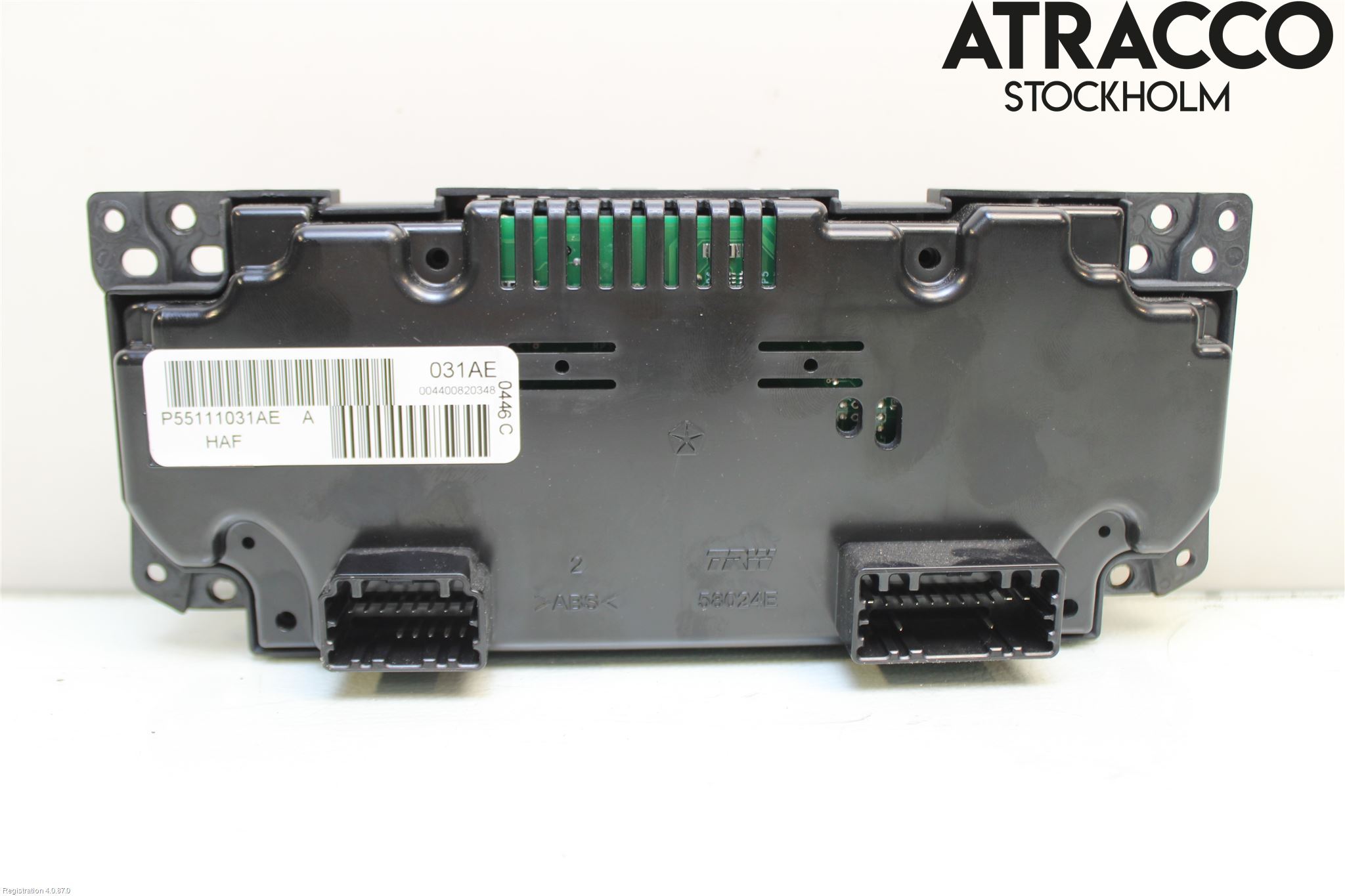 Chrysler CHR 300C Varme Ac Betjening-Display