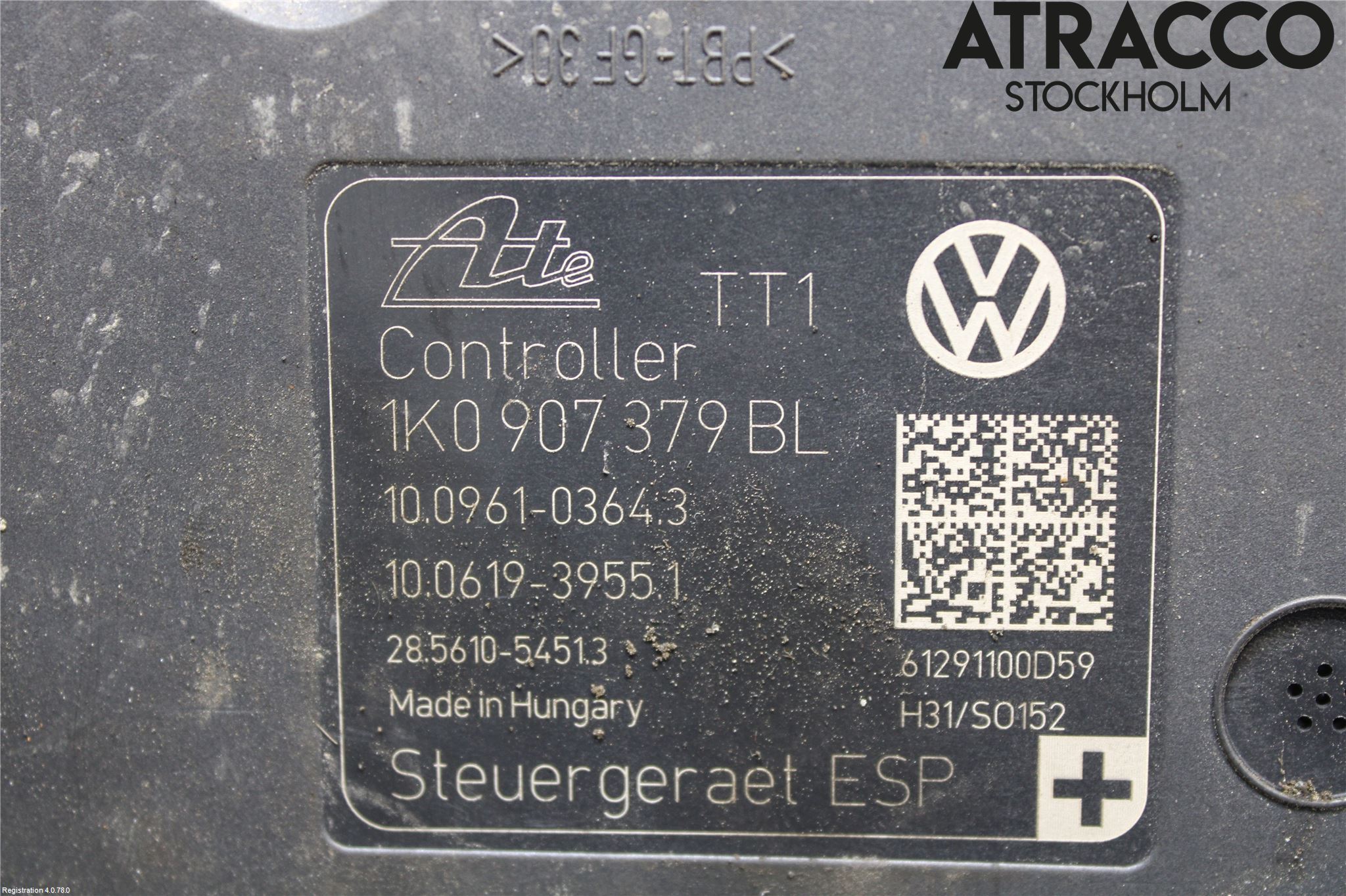 Volkswagen VW GOLF VI 09-13 Abs Hydraulikkaggregat