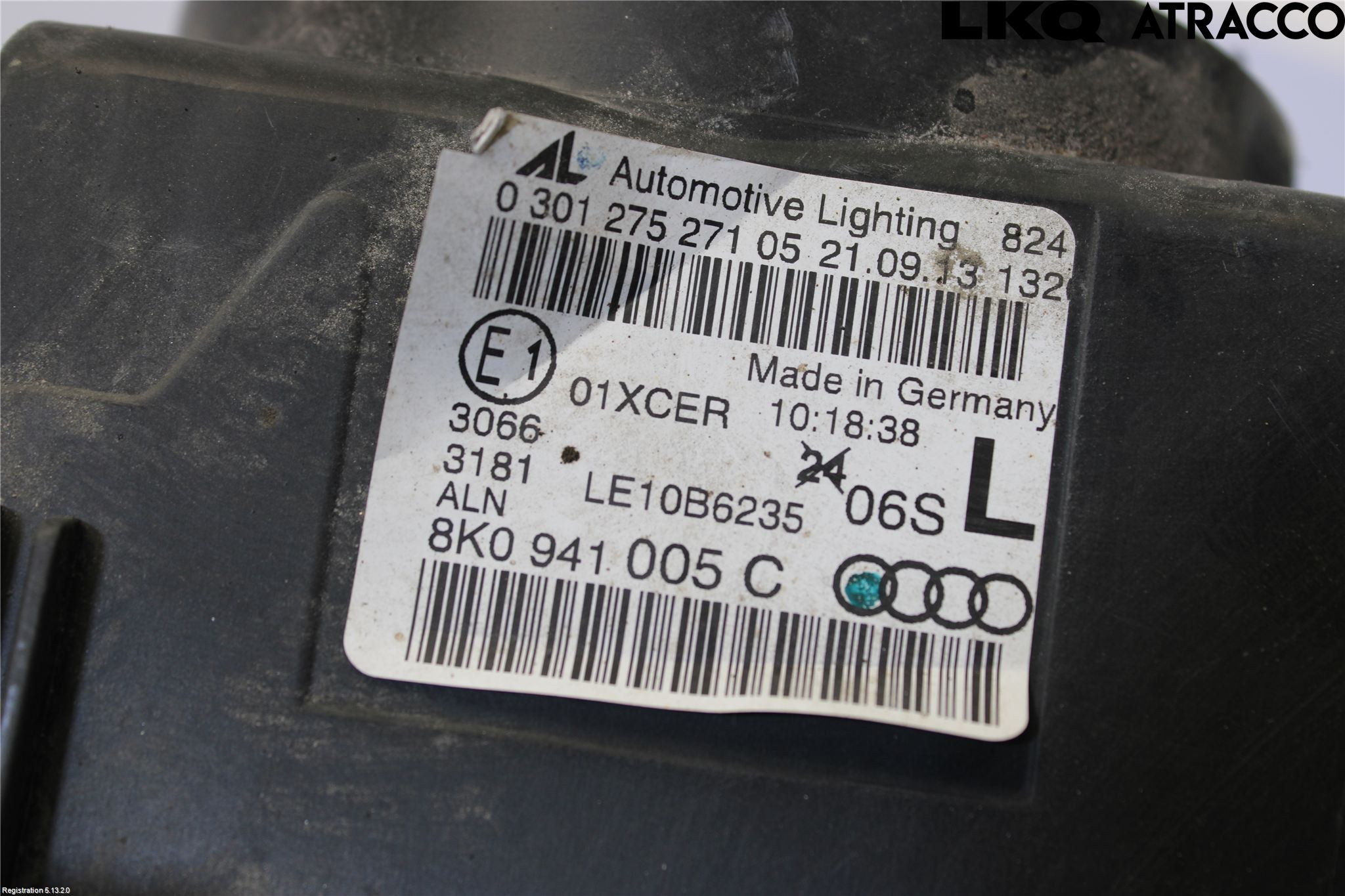 Audi A4 12-15 Frontlykt Venstre