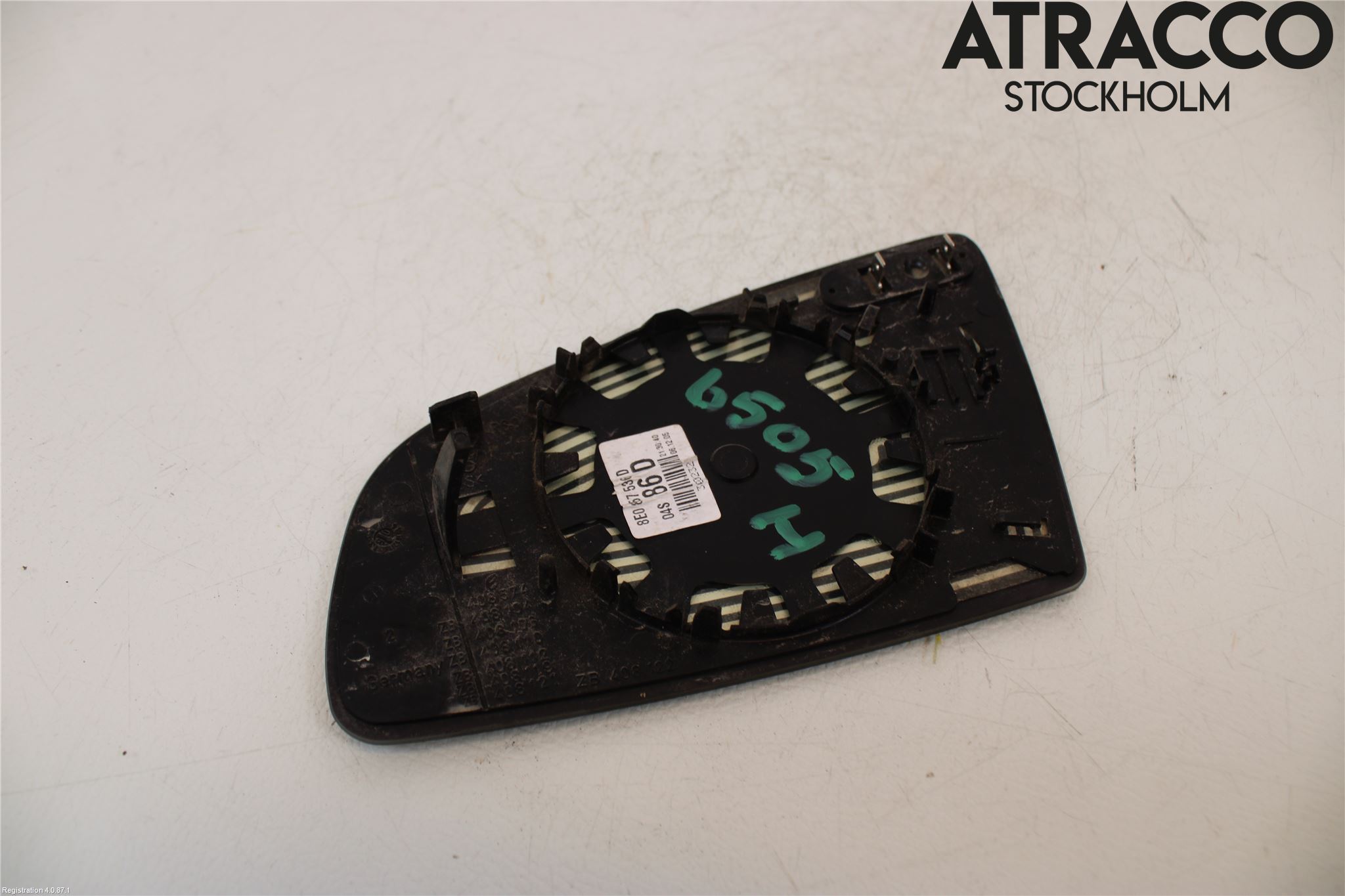 Audi A4/S4 05-07 Speil Glass H