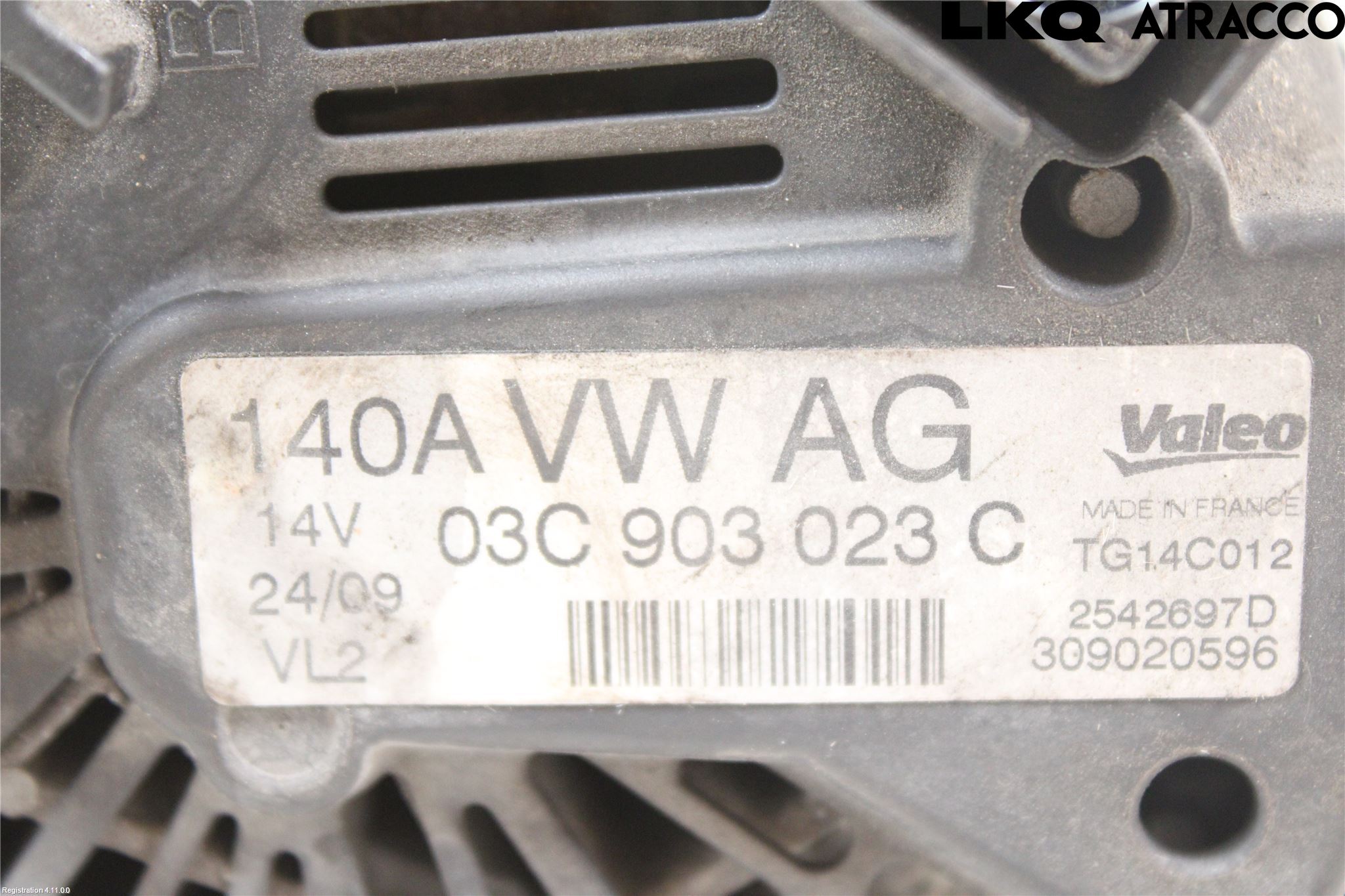 Volkswagen VW PASSAT 05-11 Dynamo