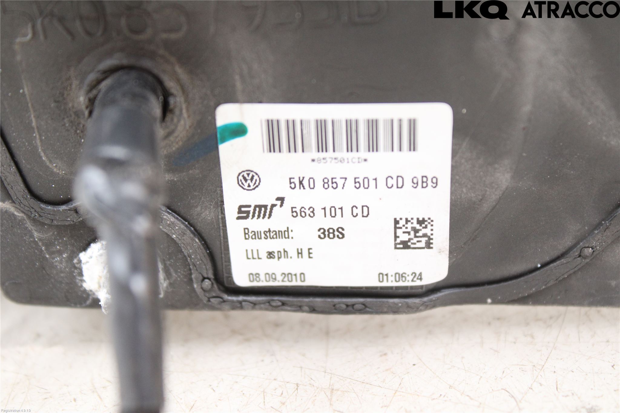 Volkswagen VW GOLF VI 09-13 Speil V M-El Justering