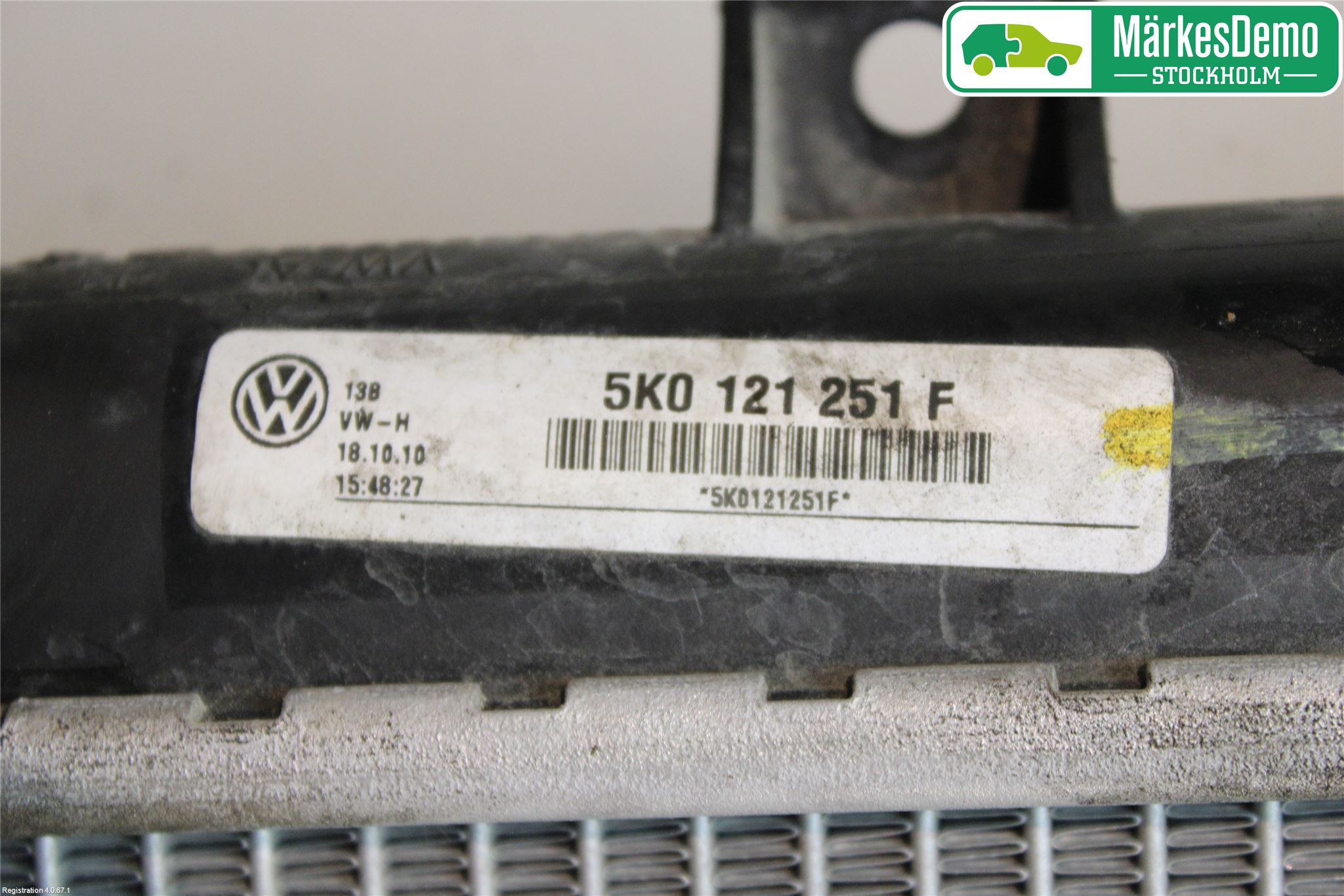 Skoda SUPERB 09-15 Radiator Automat