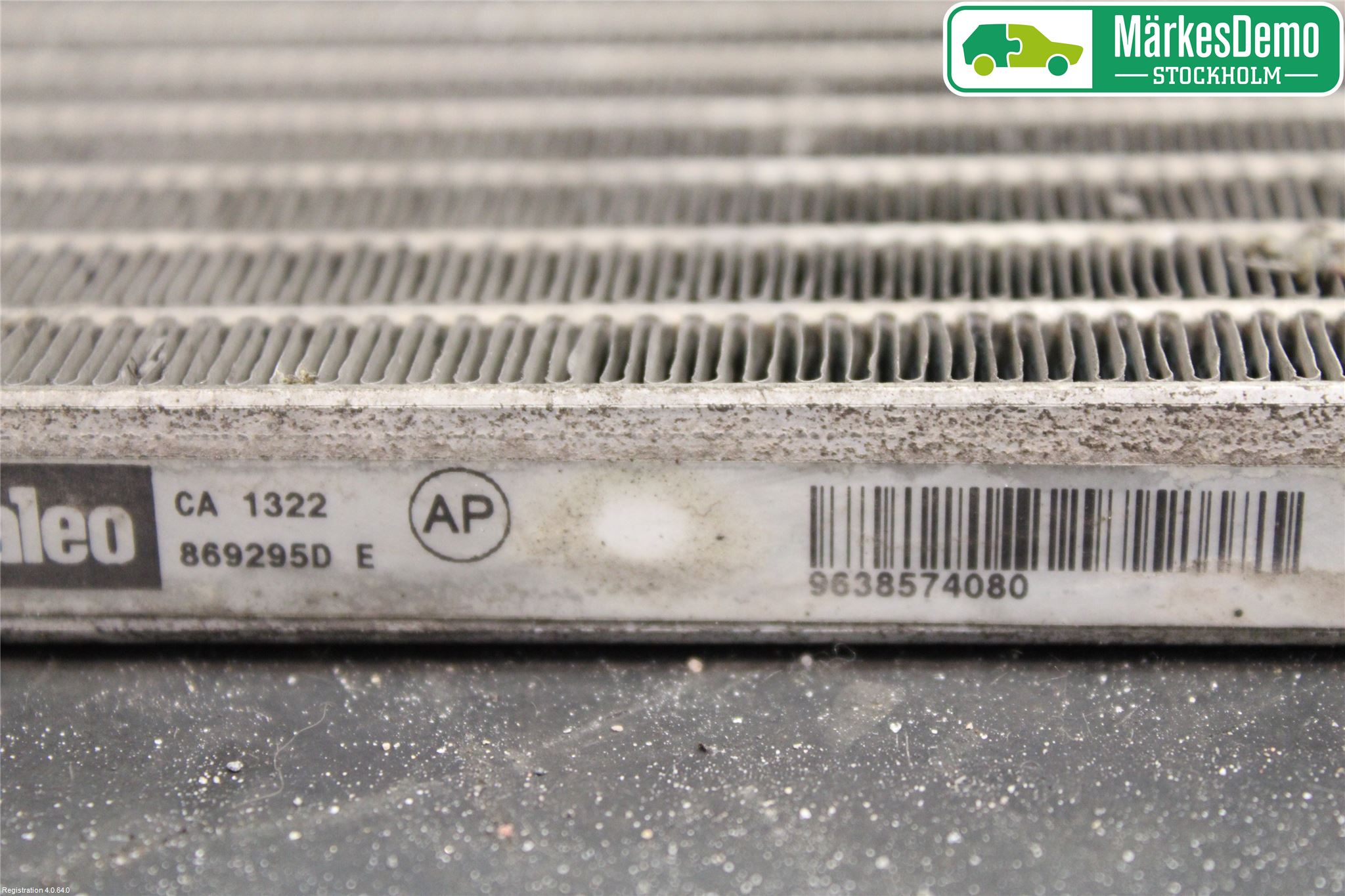 Peugeot 307     01-05 Varme Ac Kondenser-Kjøler