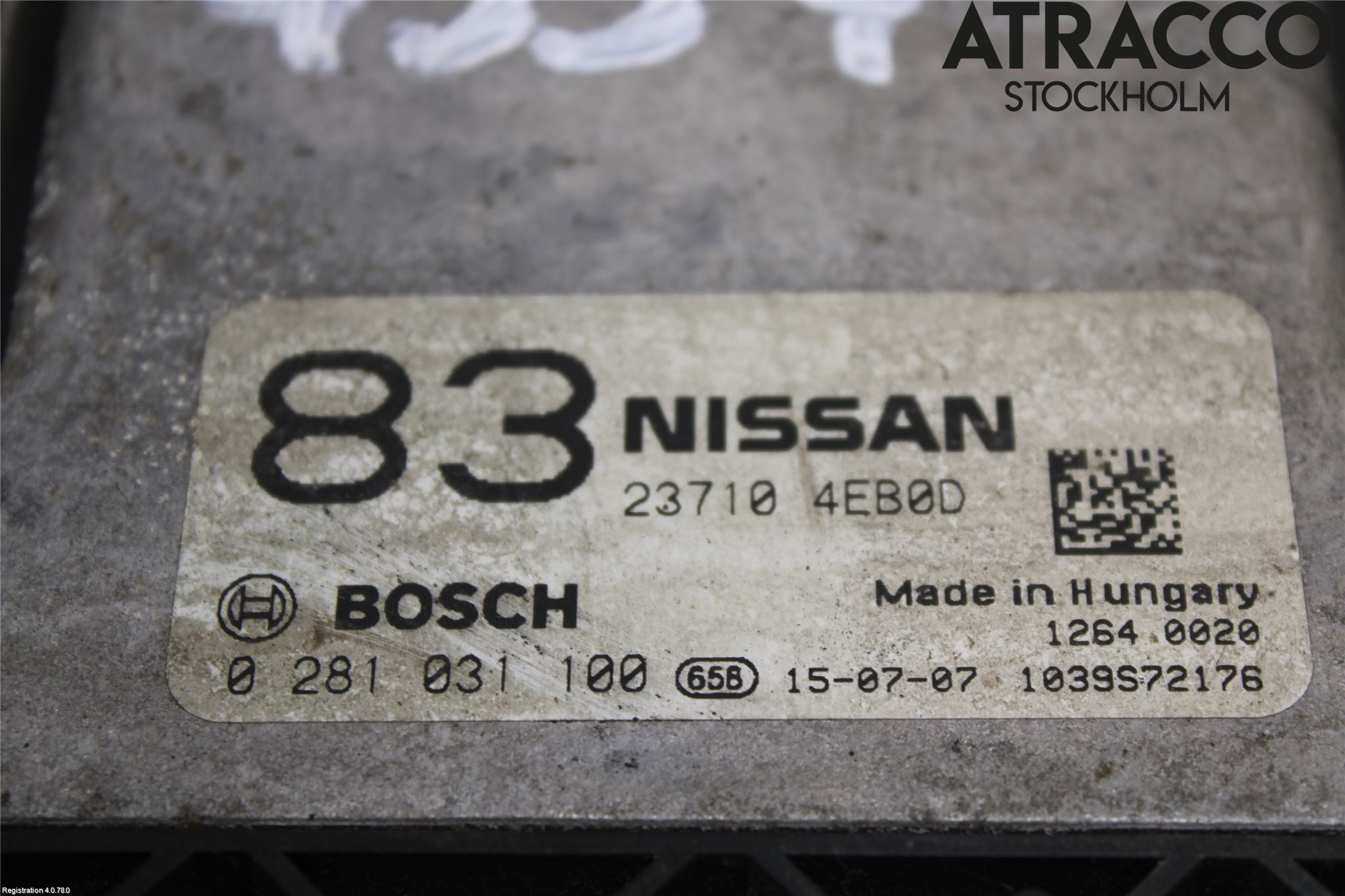 Nissan QASHQAI 14-17 Styreenhet Innsprøytning