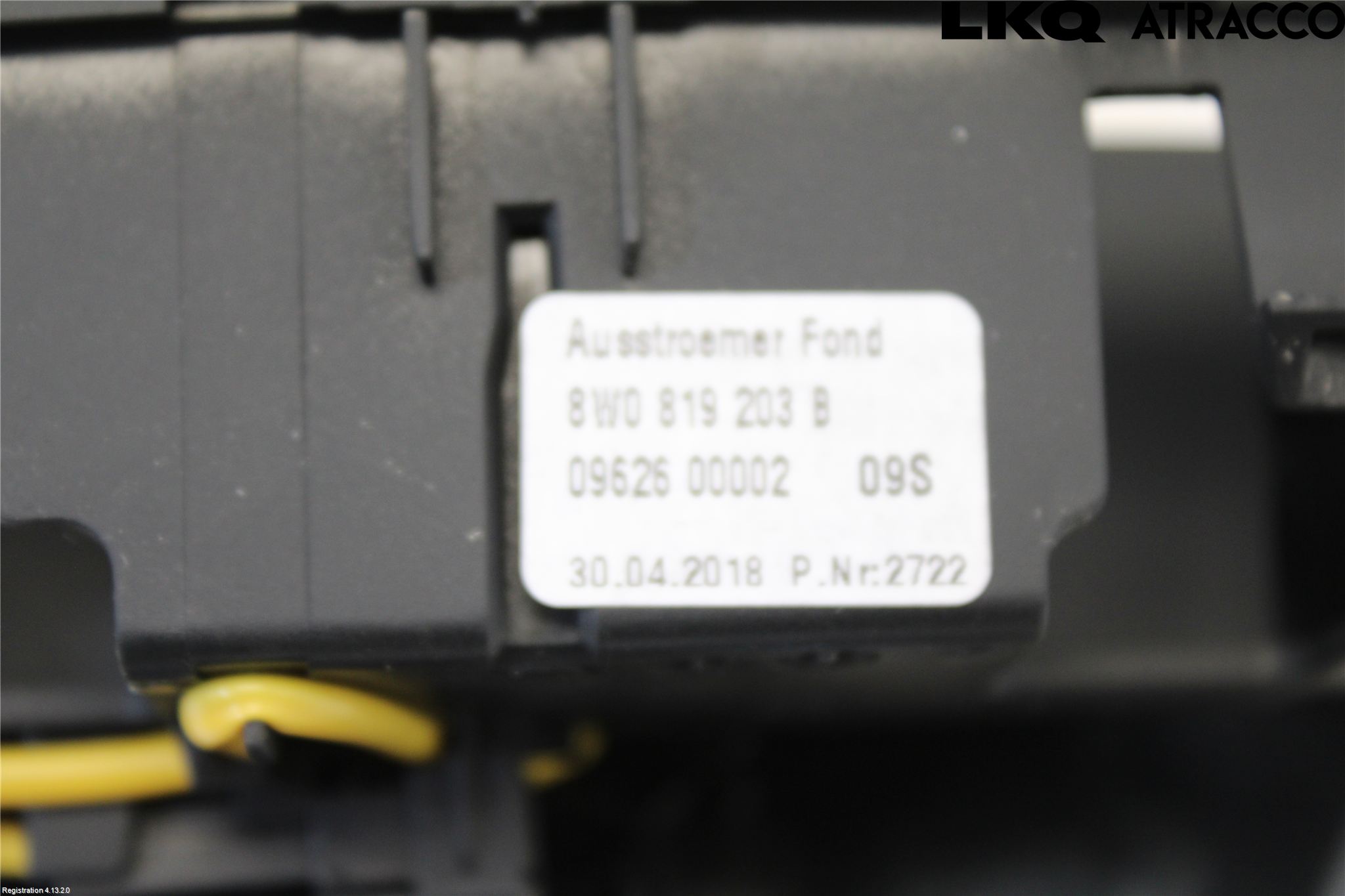 Audi A5 17- Dashbord Kanal - Dyse