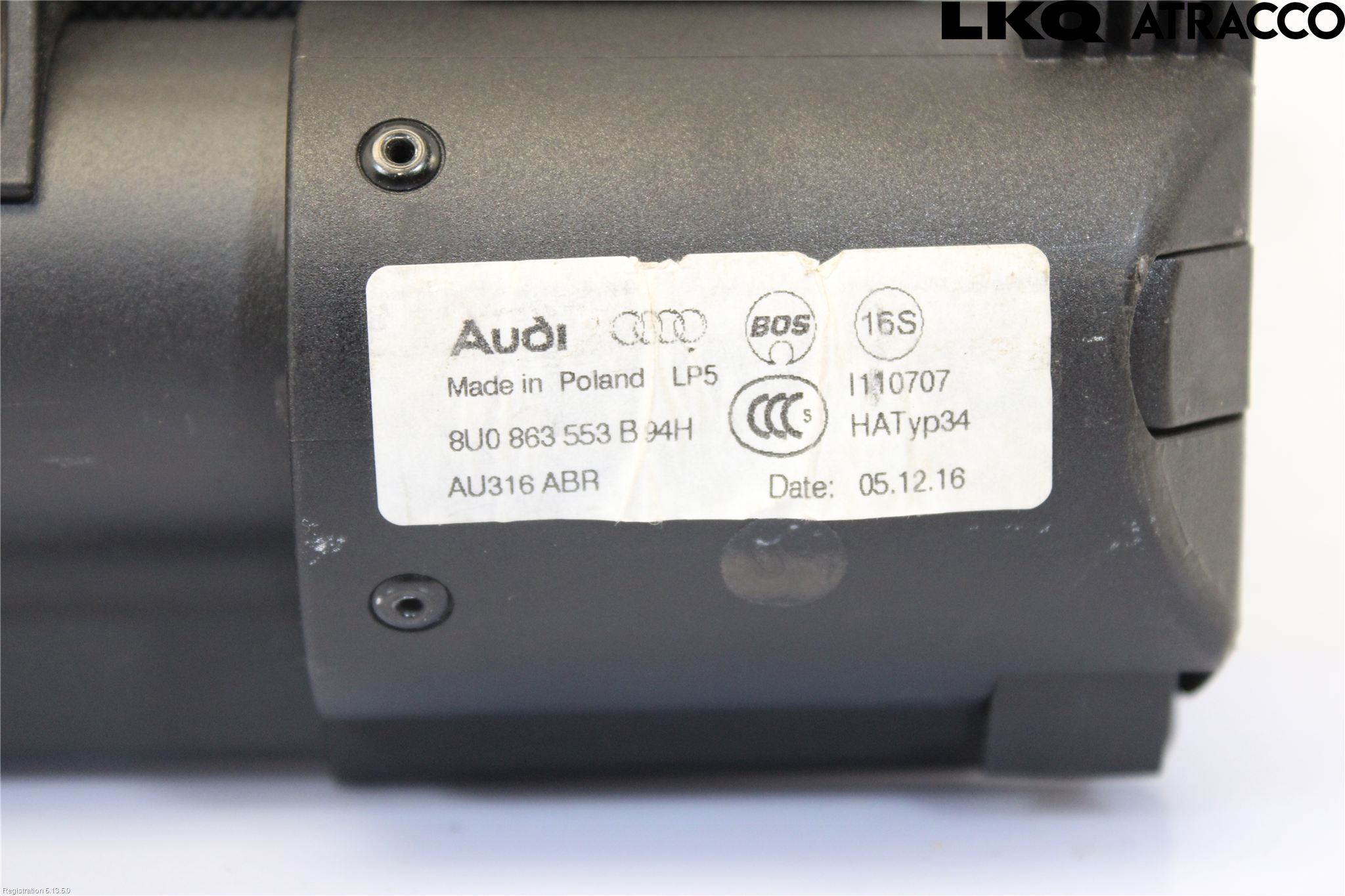 Audi Q3 8U 12-18 Innr Innsyn Beskytelse Stv