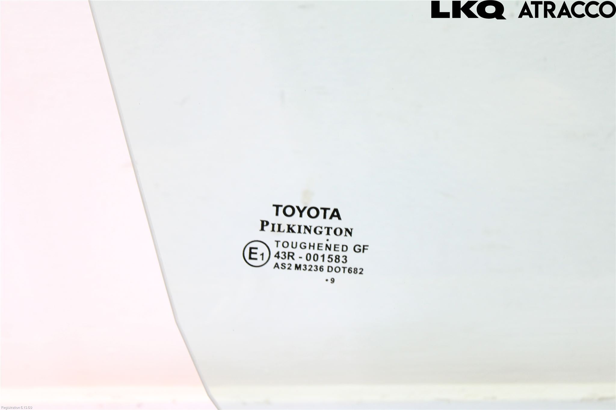 Toyota YARIS XP130 15-20 Dørrute Foran Høyre 4 Dørs