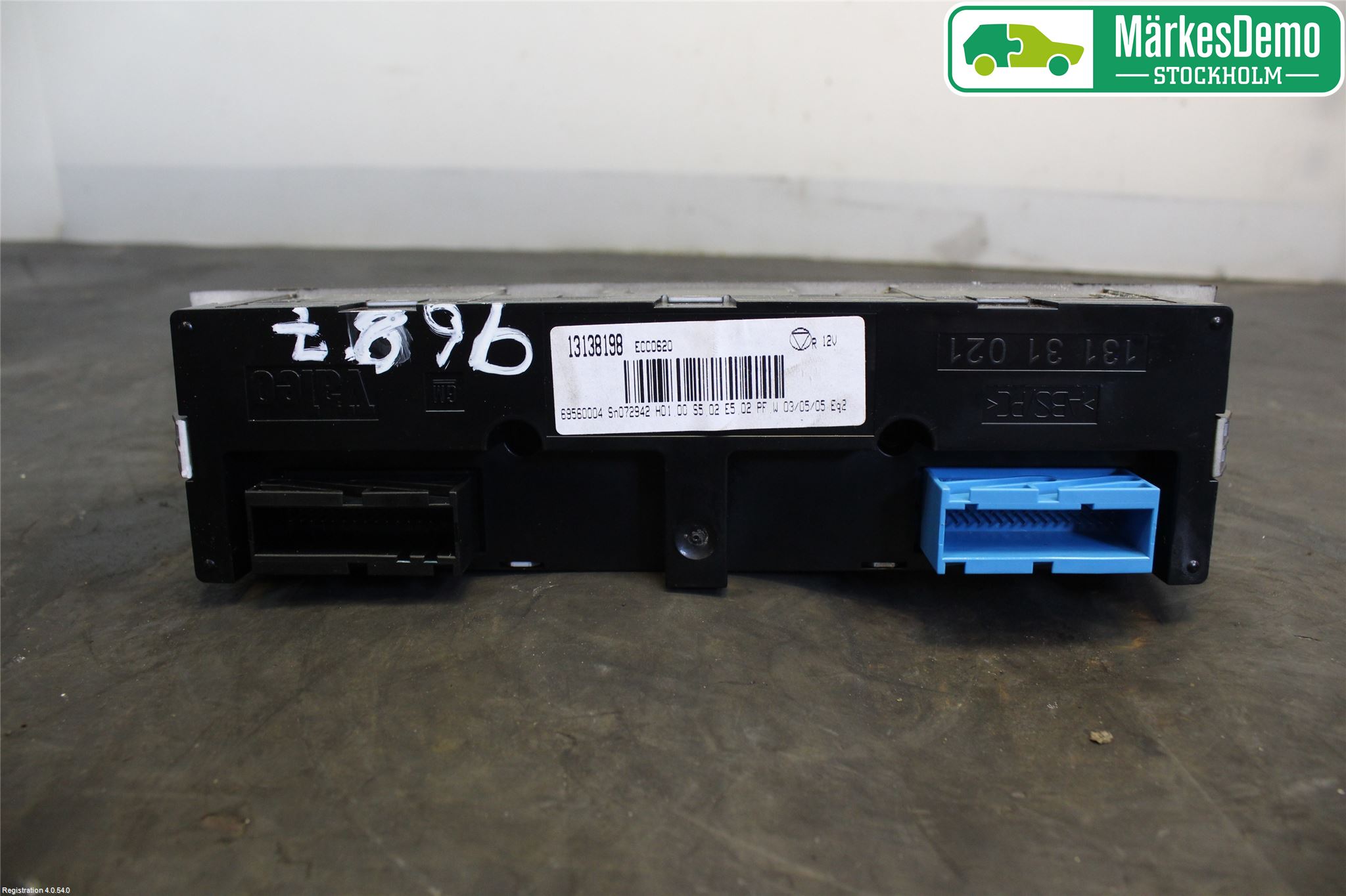 Opel VECTRA C 02-05 Varme Ac Betjening-Display