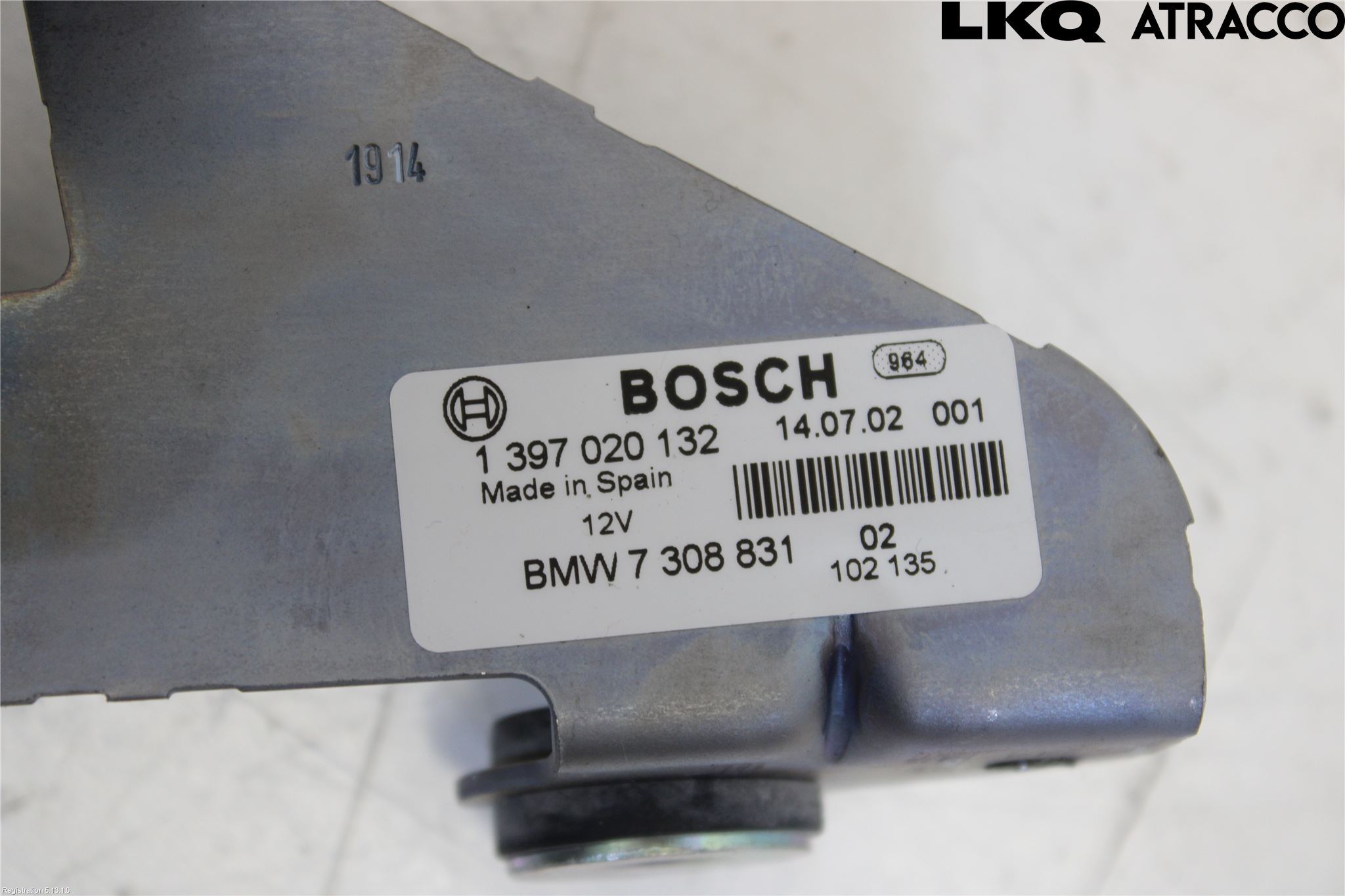 BMW 3 F30/F31/F80 12-19 Bakluke-Lokk Låsekasse