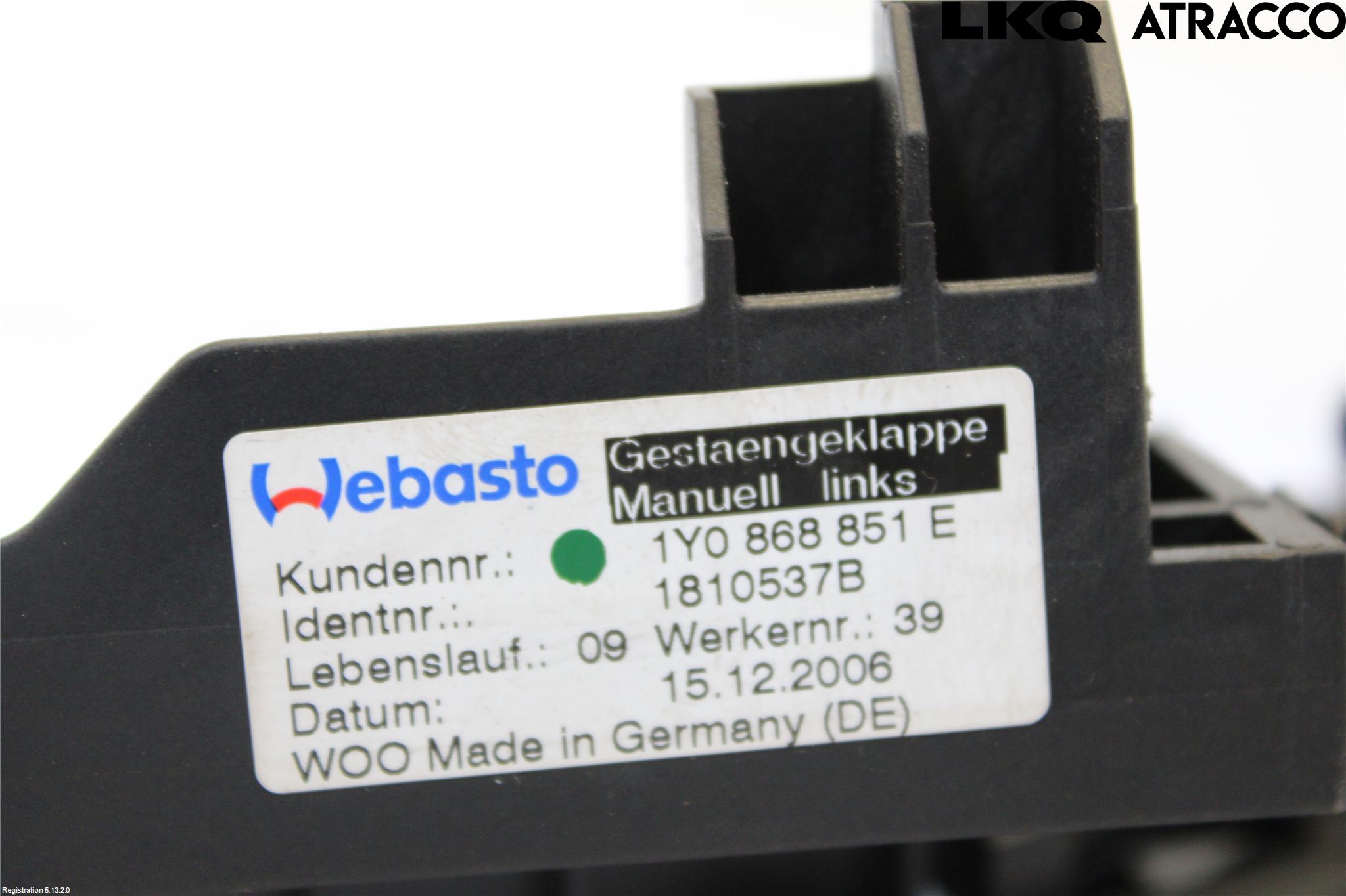 Volkswagen VW BEETLE 98-10 Takluke