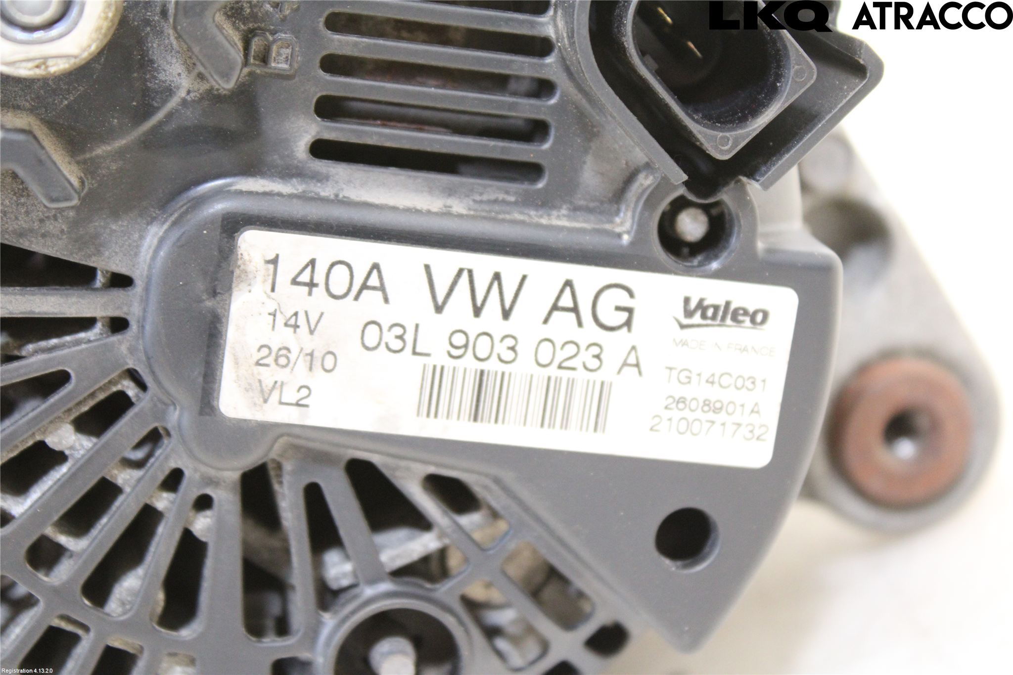 Volkswagen VW GOLF VI 09-13 Dynamo