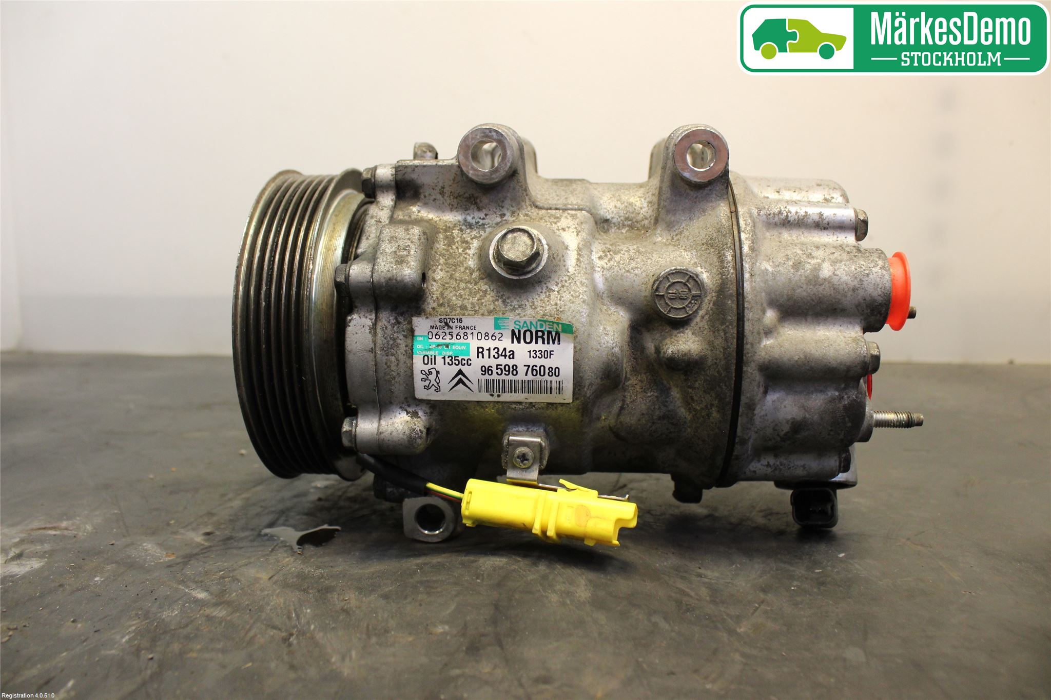 Peugeot 308 08-13 Varme Ac Kompressor