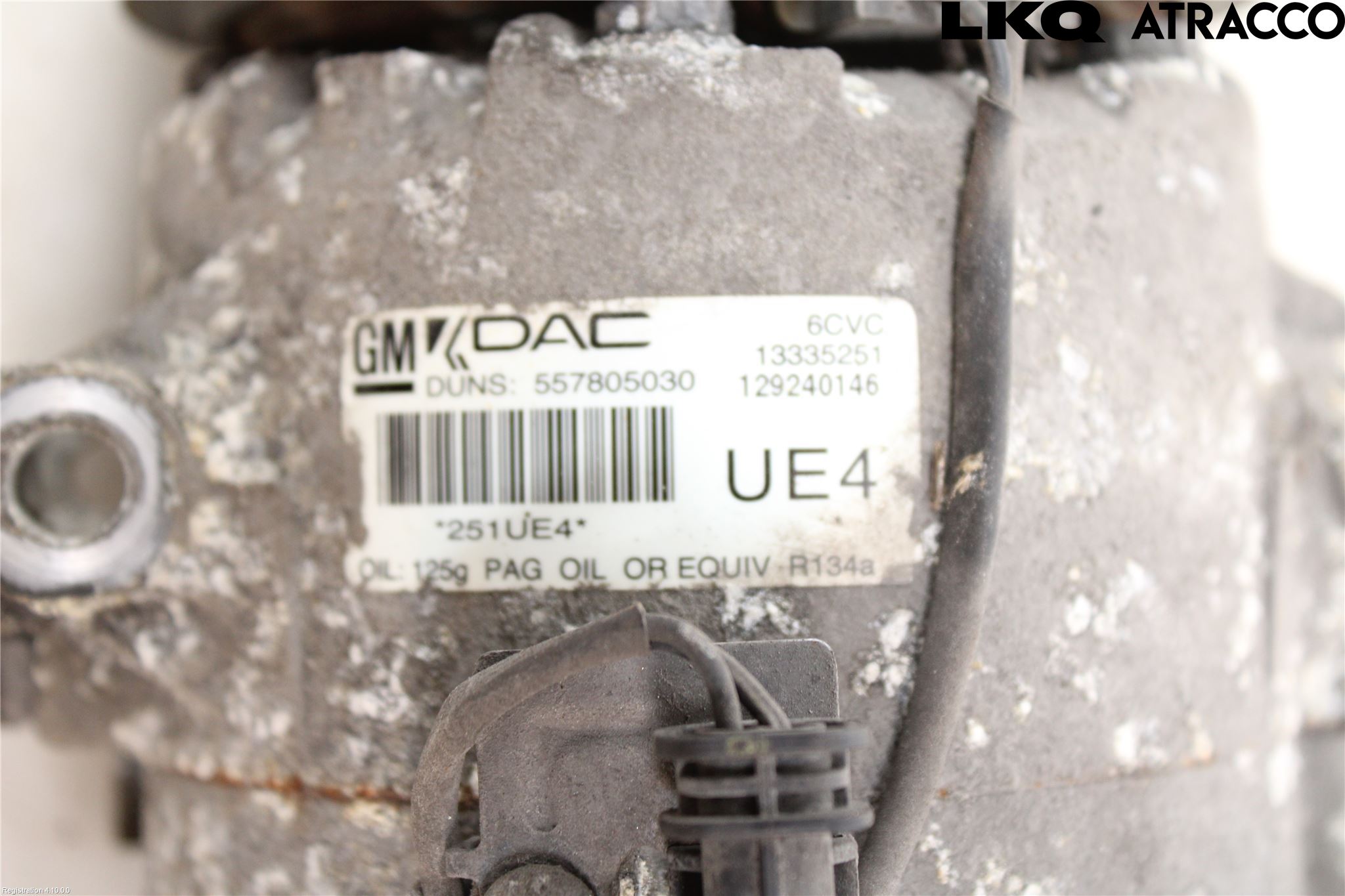 GM CHEVROLET CRUZE Varme Ac Kompressor