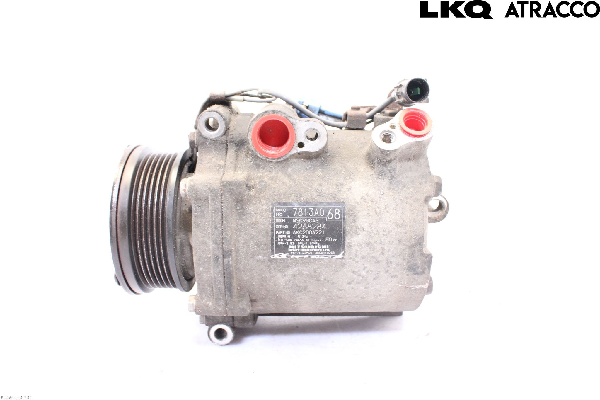 Mitsubishi OUTLANDER 07-12 Varme Ac Kompressor
