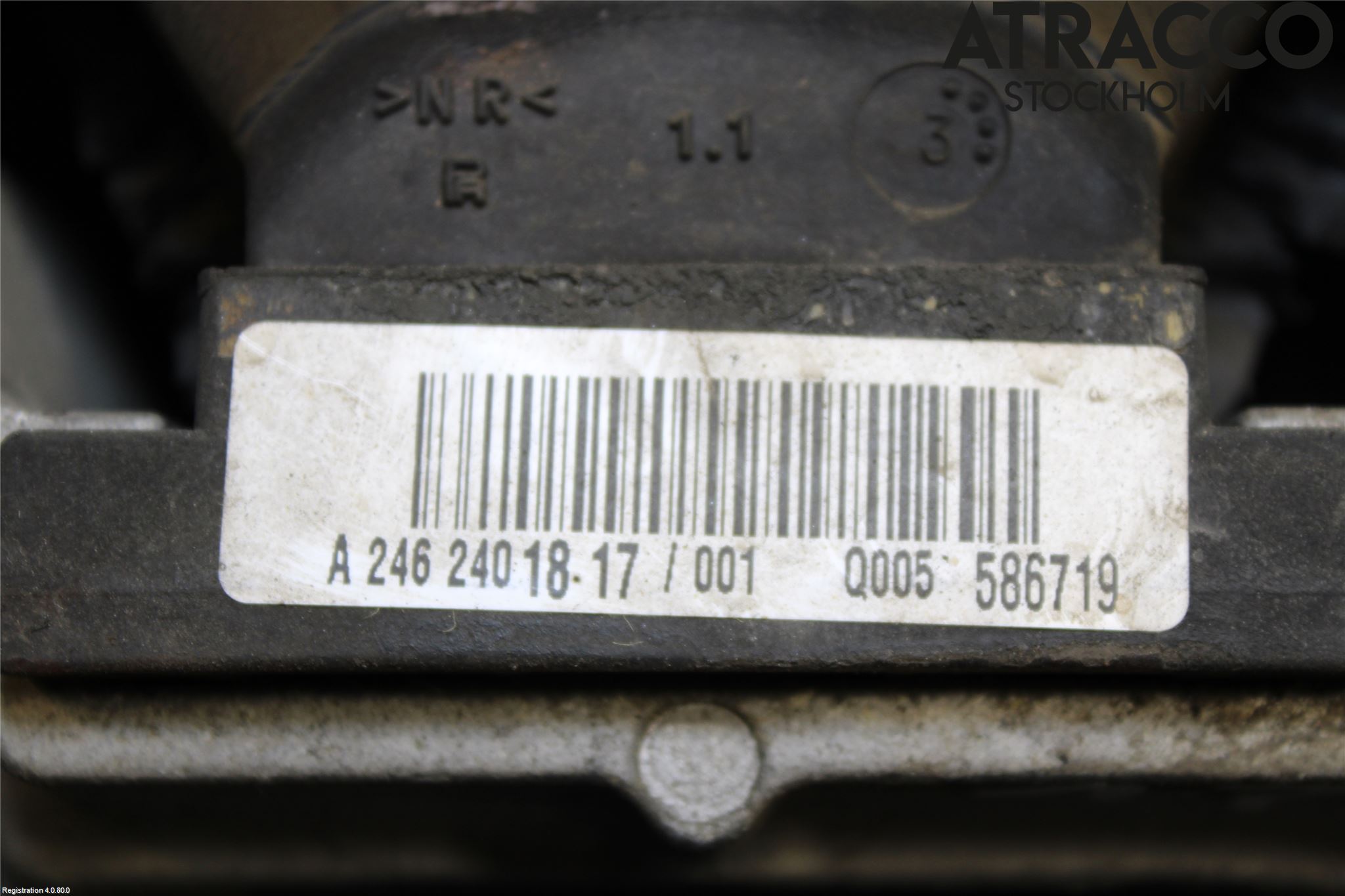 Mercedes-Benz MB A-KLASS (W176) 13-18 Motor Feste Stål-Alu